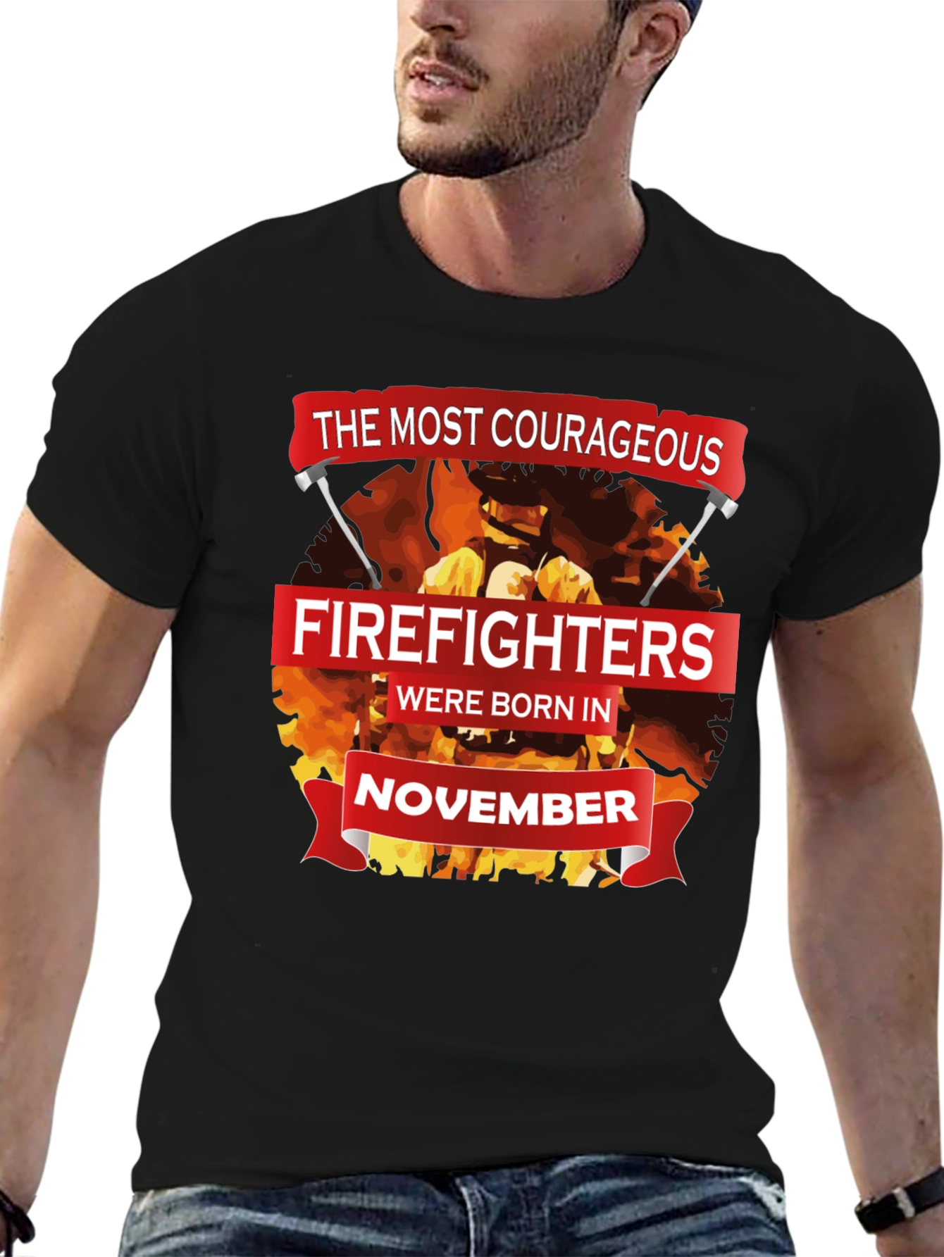 Courageous Firefighters November T-Shirt