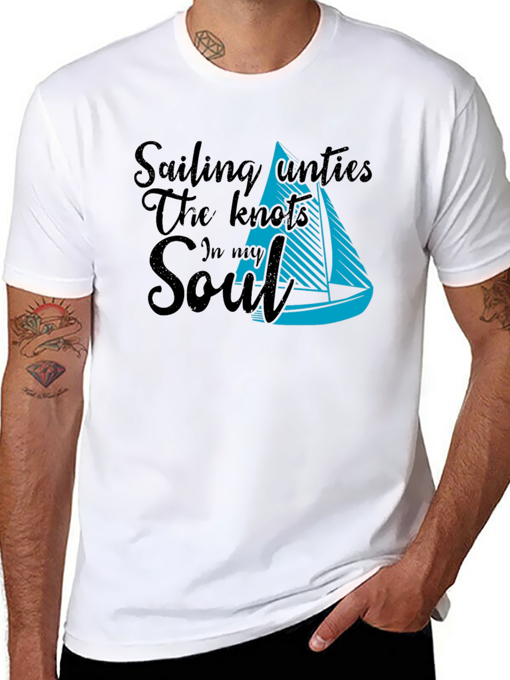 Sailing Unties The Knots In My Soul T-Shirt
