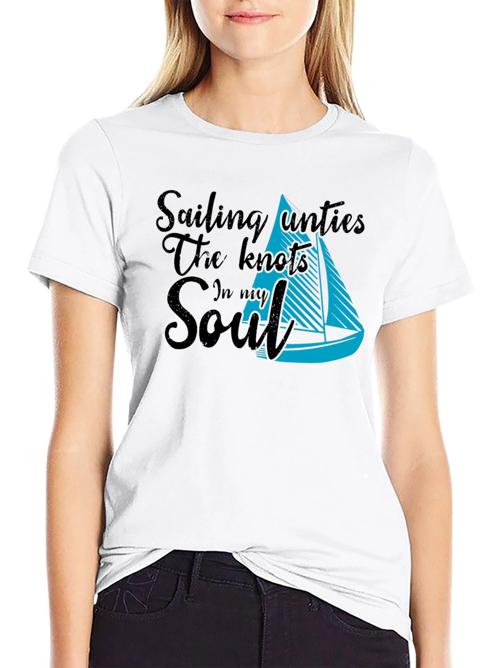 Sailing Unties The Knots In My Soul T-Shirt