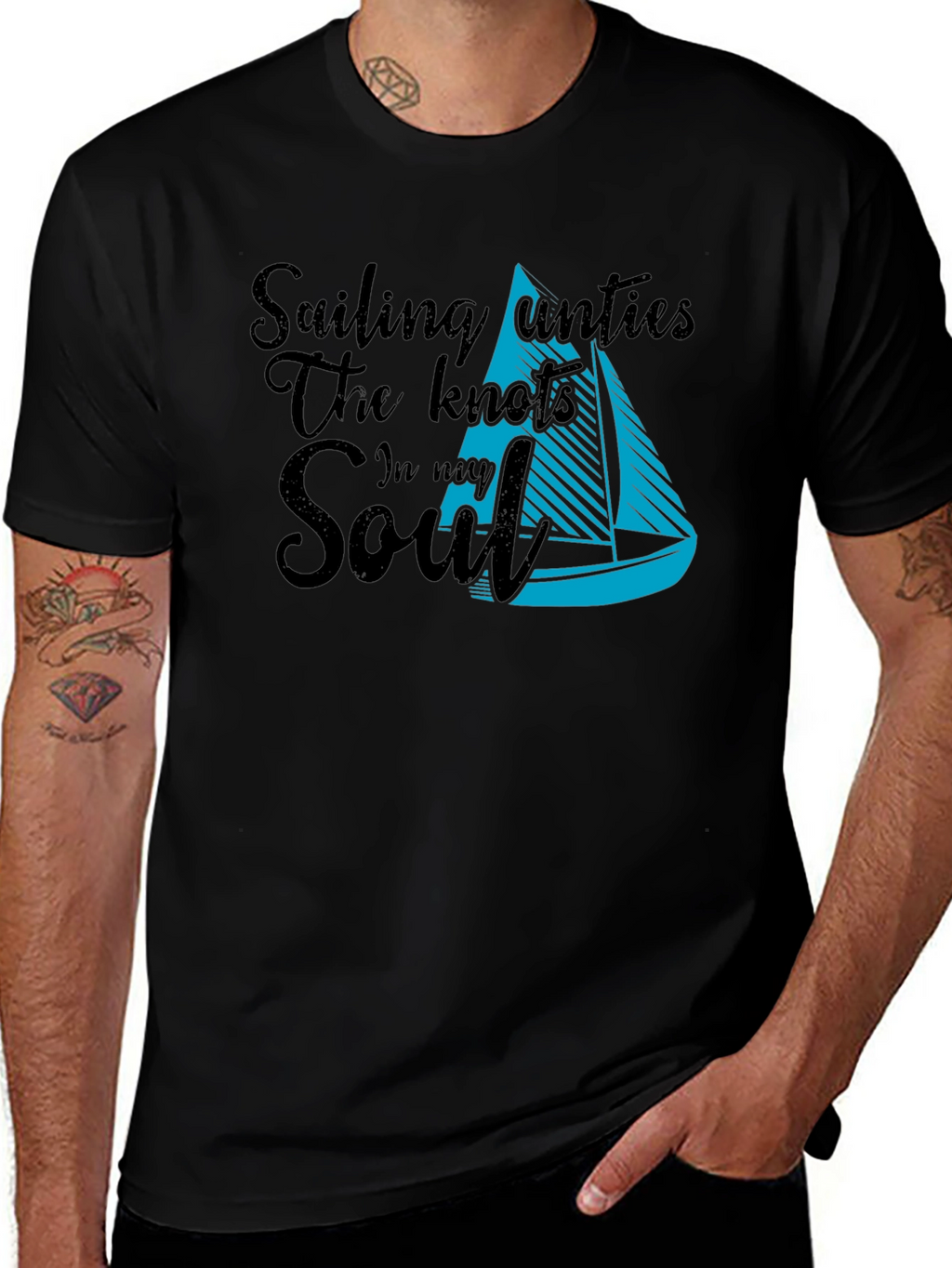 Sailing Unties The Knots In My Soul T-Shirt