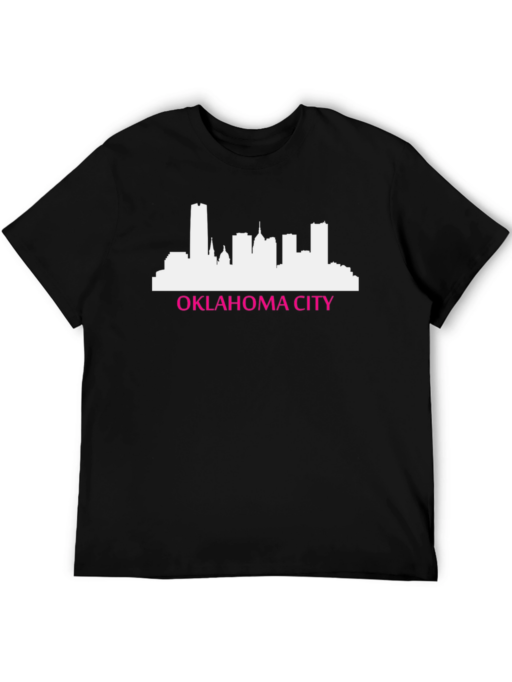 Oklahoma City Skyline Graphic Tee