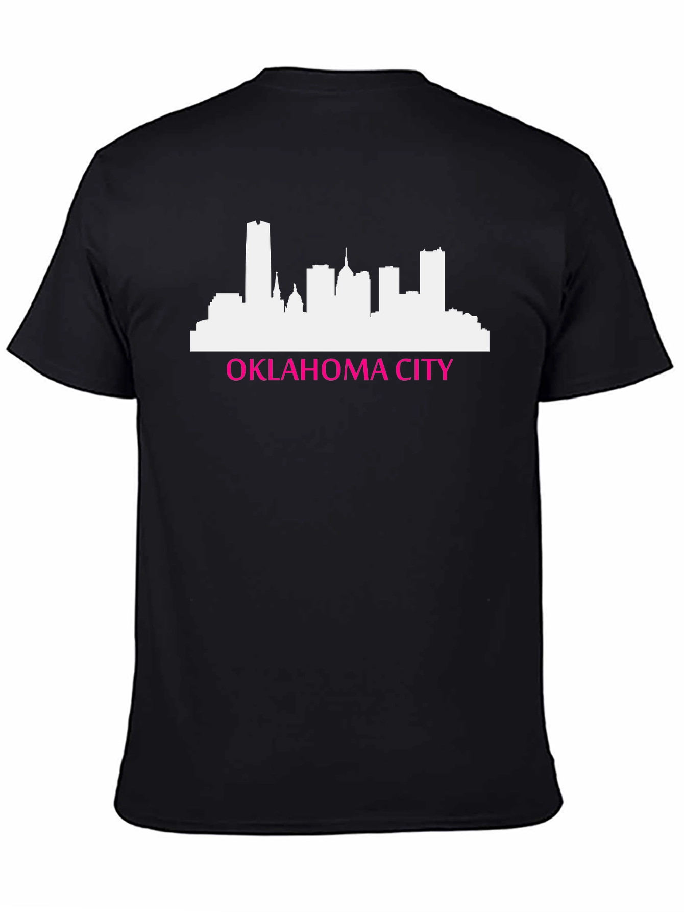 Oklahoma City Skyline Graphic Tee