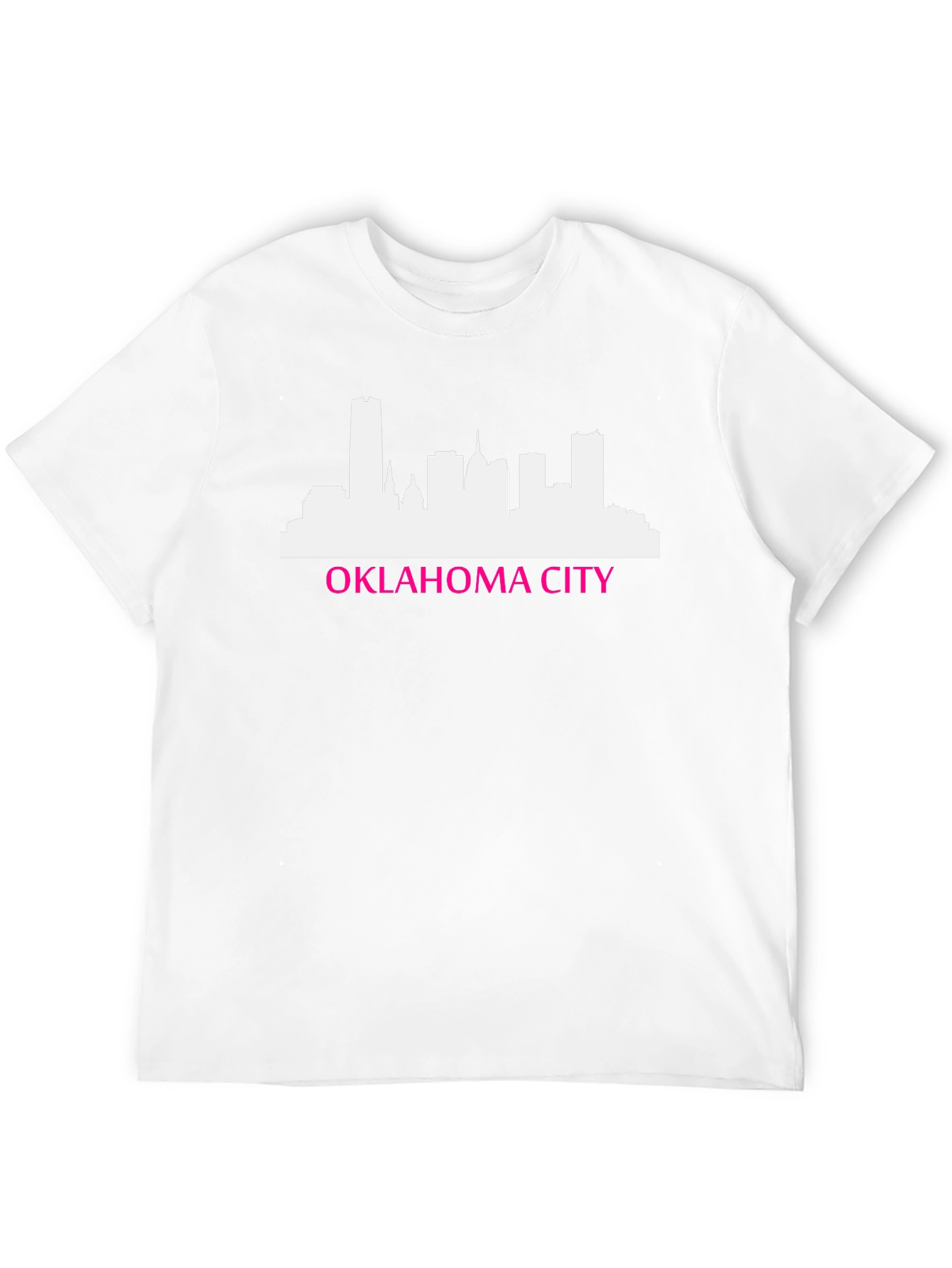 Oklahoma City Skyline Graphic Tee