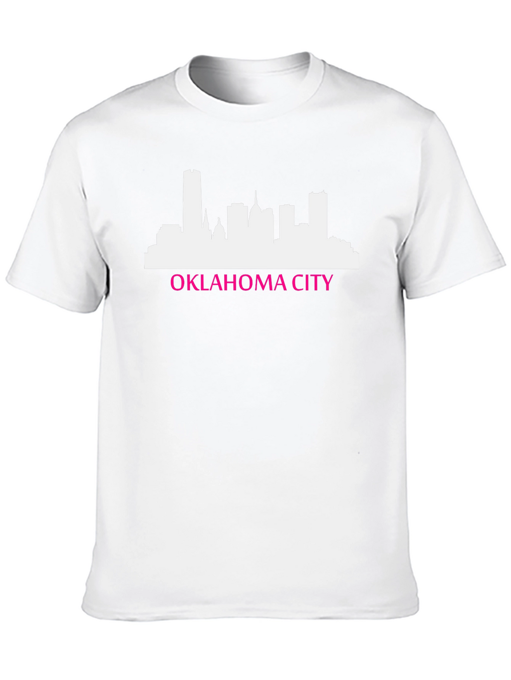 Oklahoma City Skyline Graphic Tee