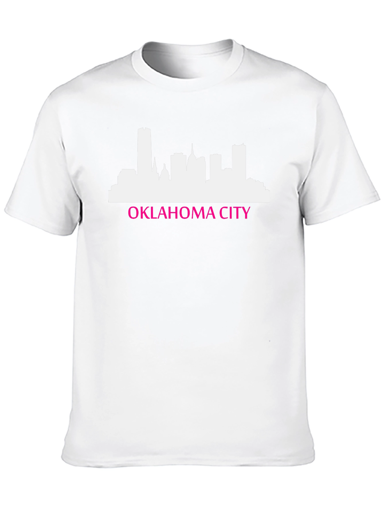 Oklahoma City Skyline Graphic Tee