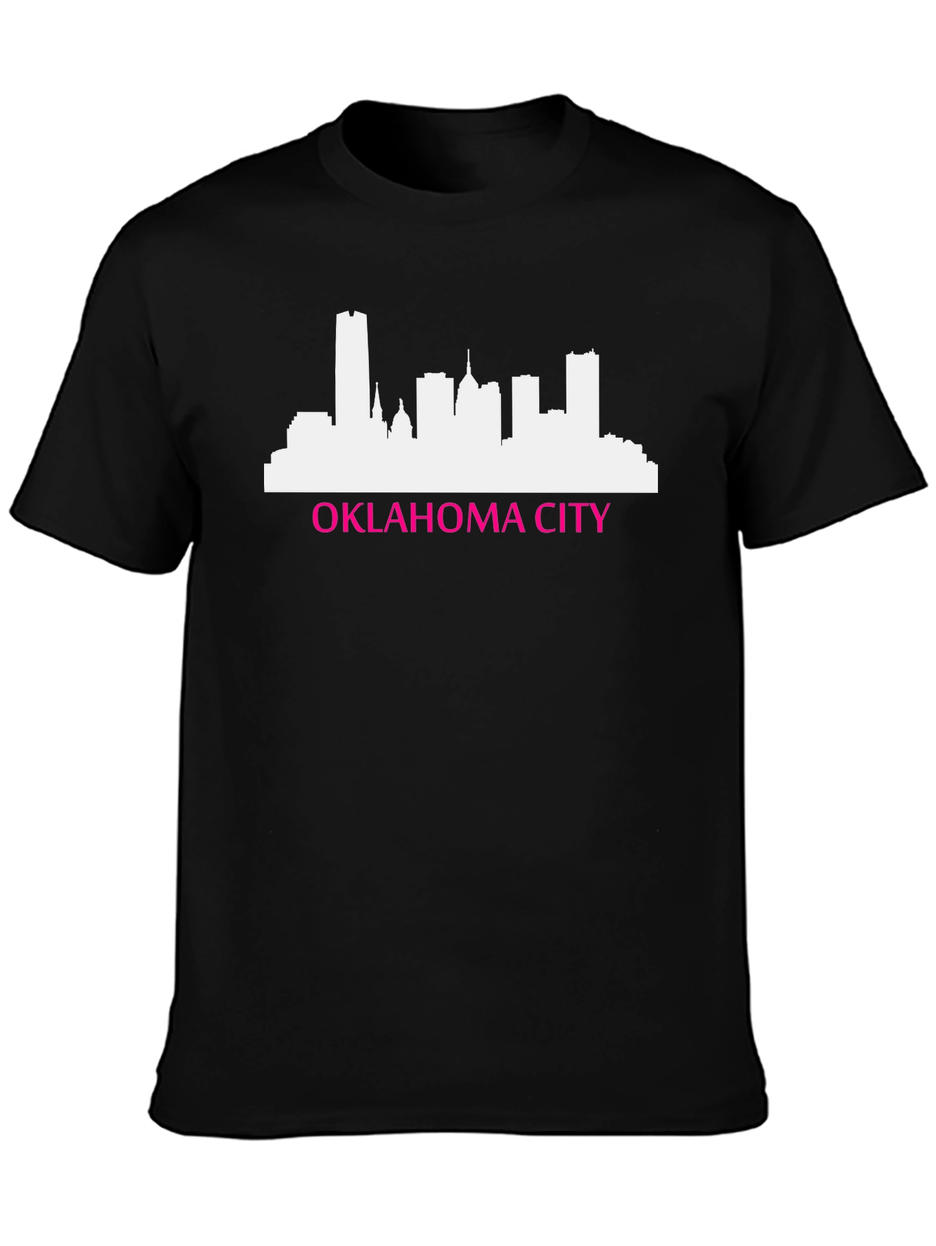 Oklahoma City Skyline Graphic Tee