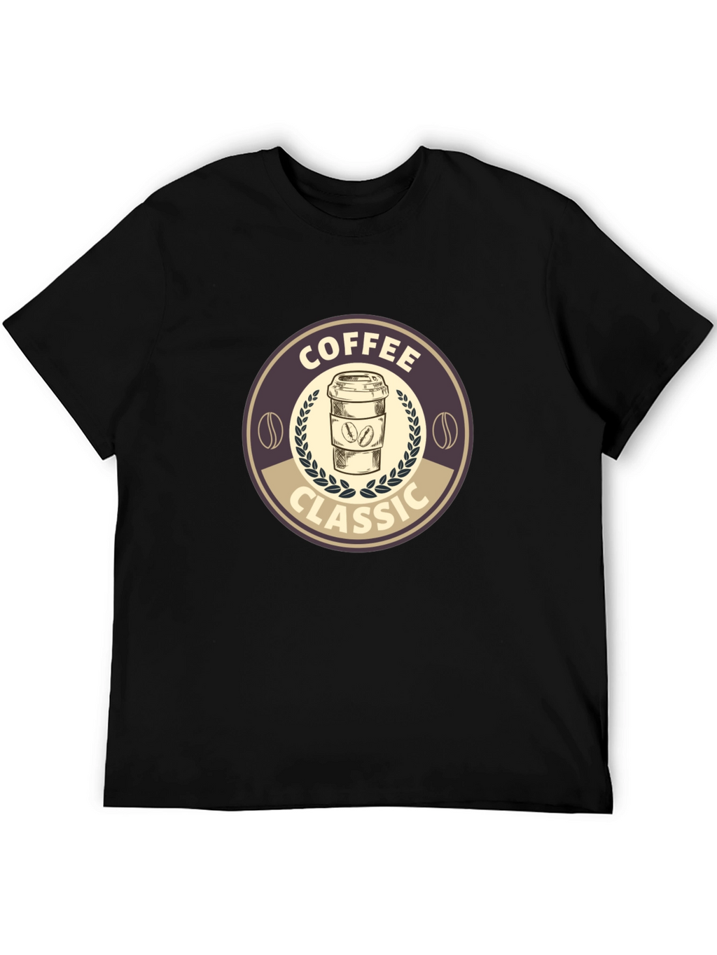 Classic Coffee Graphic Tee - Soft Cotton Blend