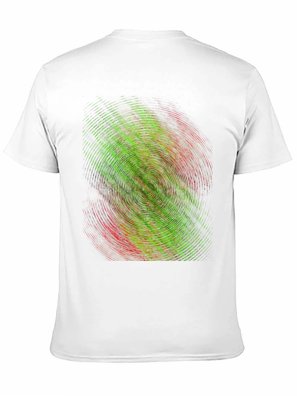 Vortex Graphic Black T-Shirt - Modern Abstract Design