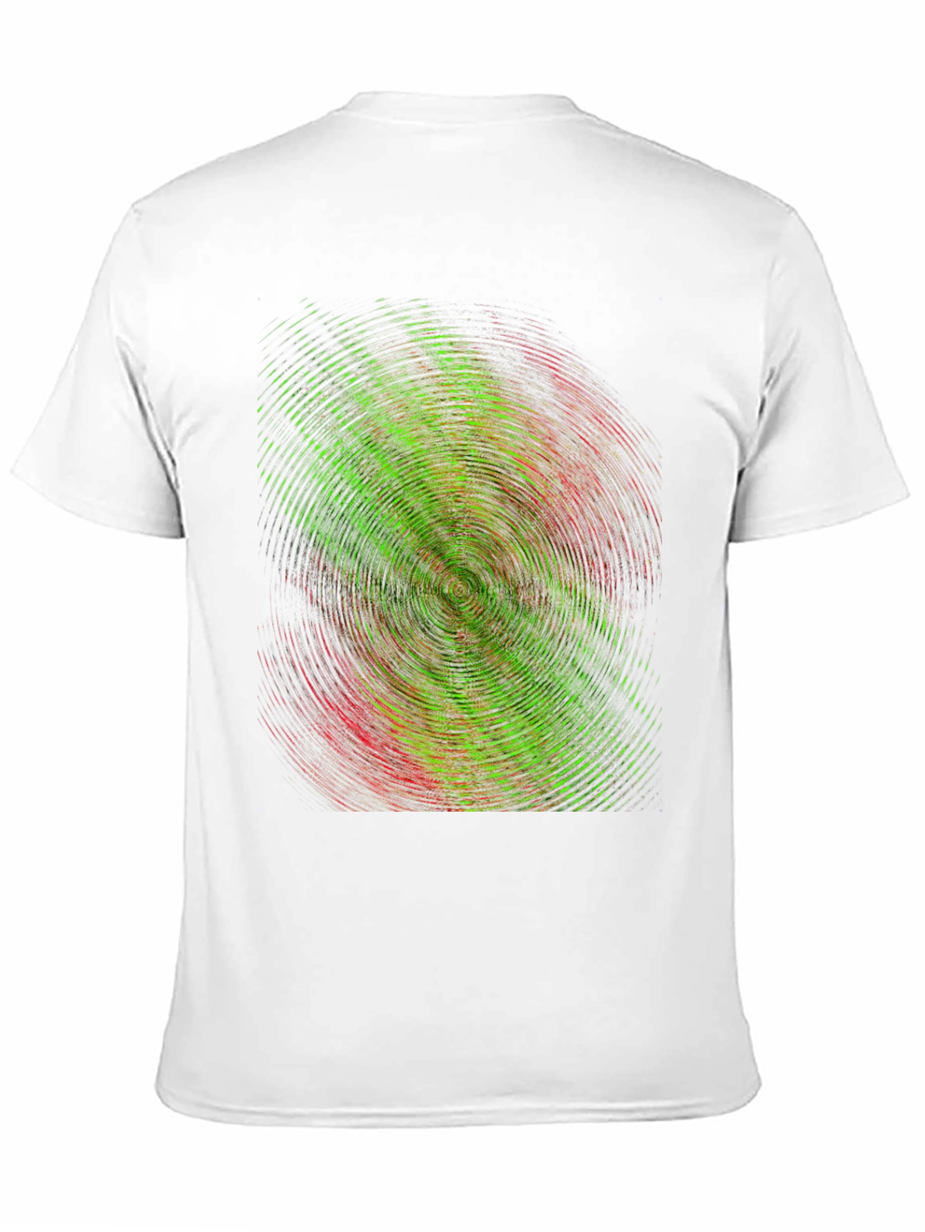 Vortex Graphic Black T-Shirt - Modern Abstract Design