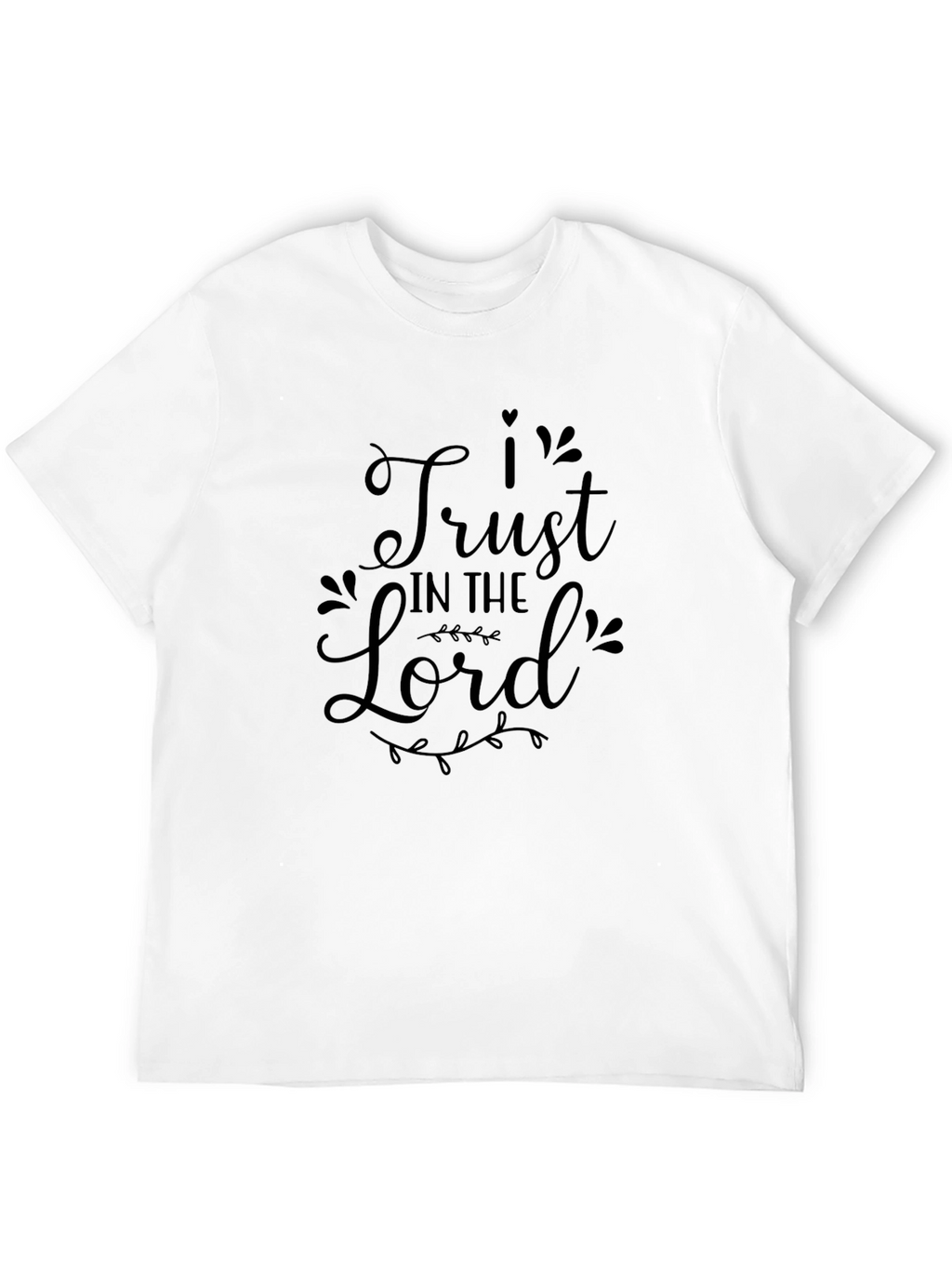 Trust in the Lord Black Graphic Tee