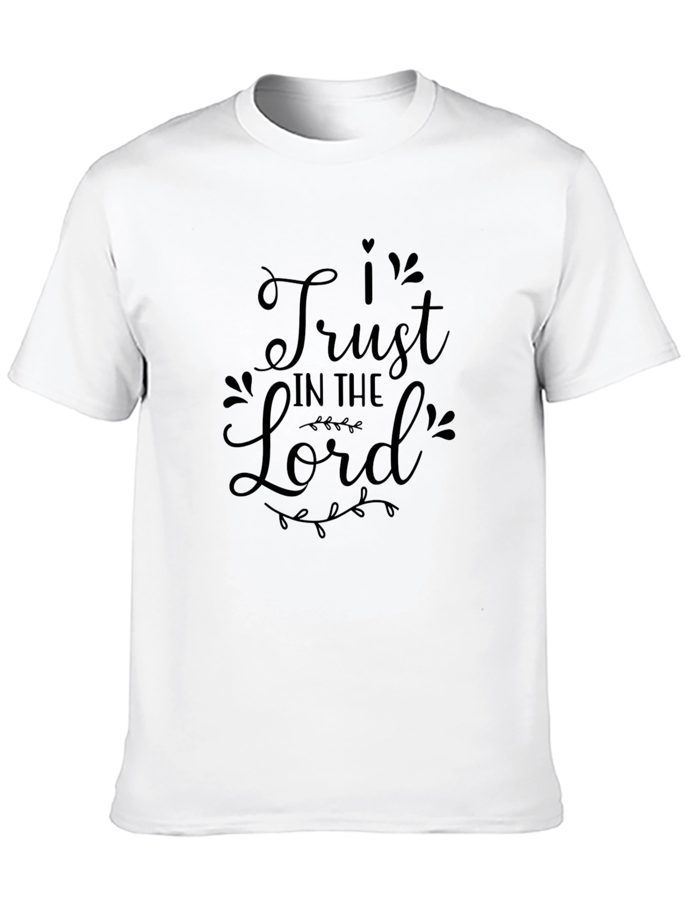 Trust in the Lord Black Graphic Tee