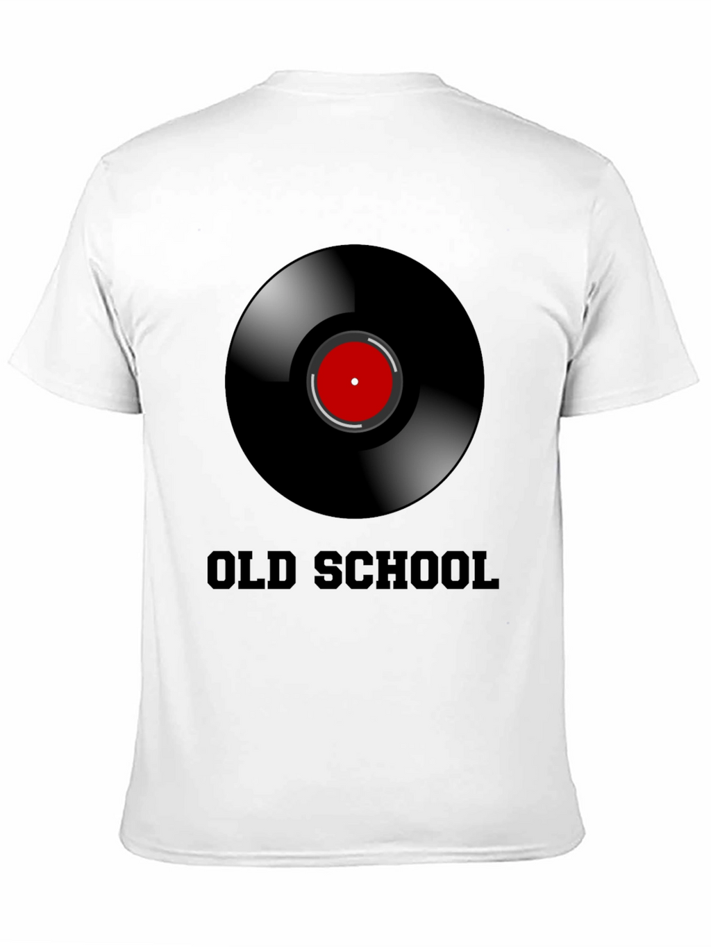 Old School Vinyl Record Graphic T-Shirt