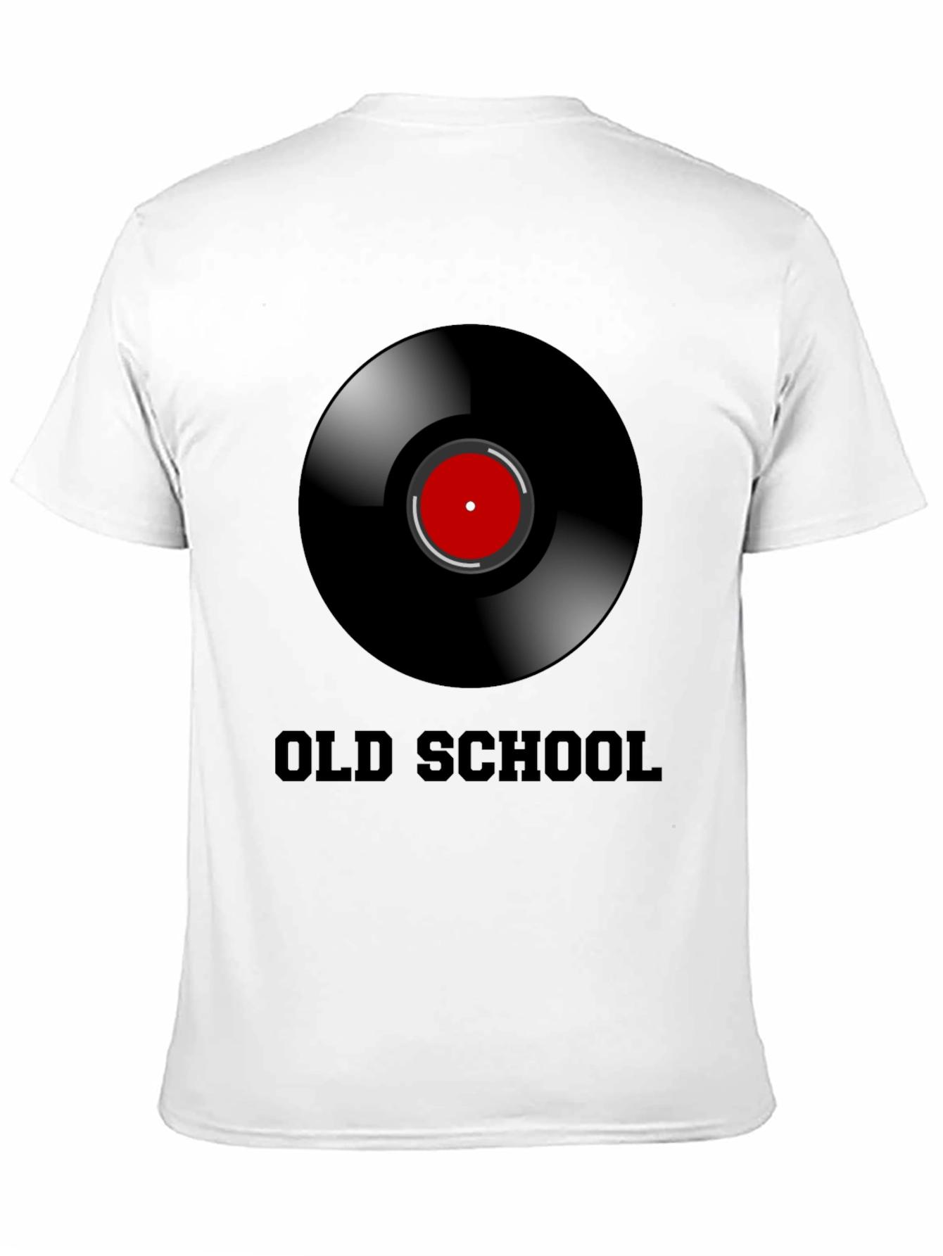 Old School Vinyl Record Graphic T-Shirt