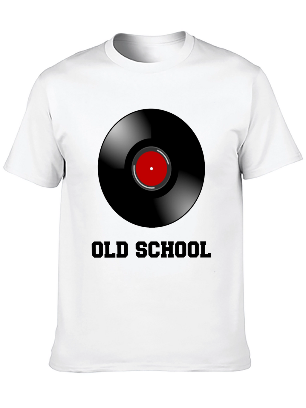 Old School Vinyl Record Graphic T-Shirt