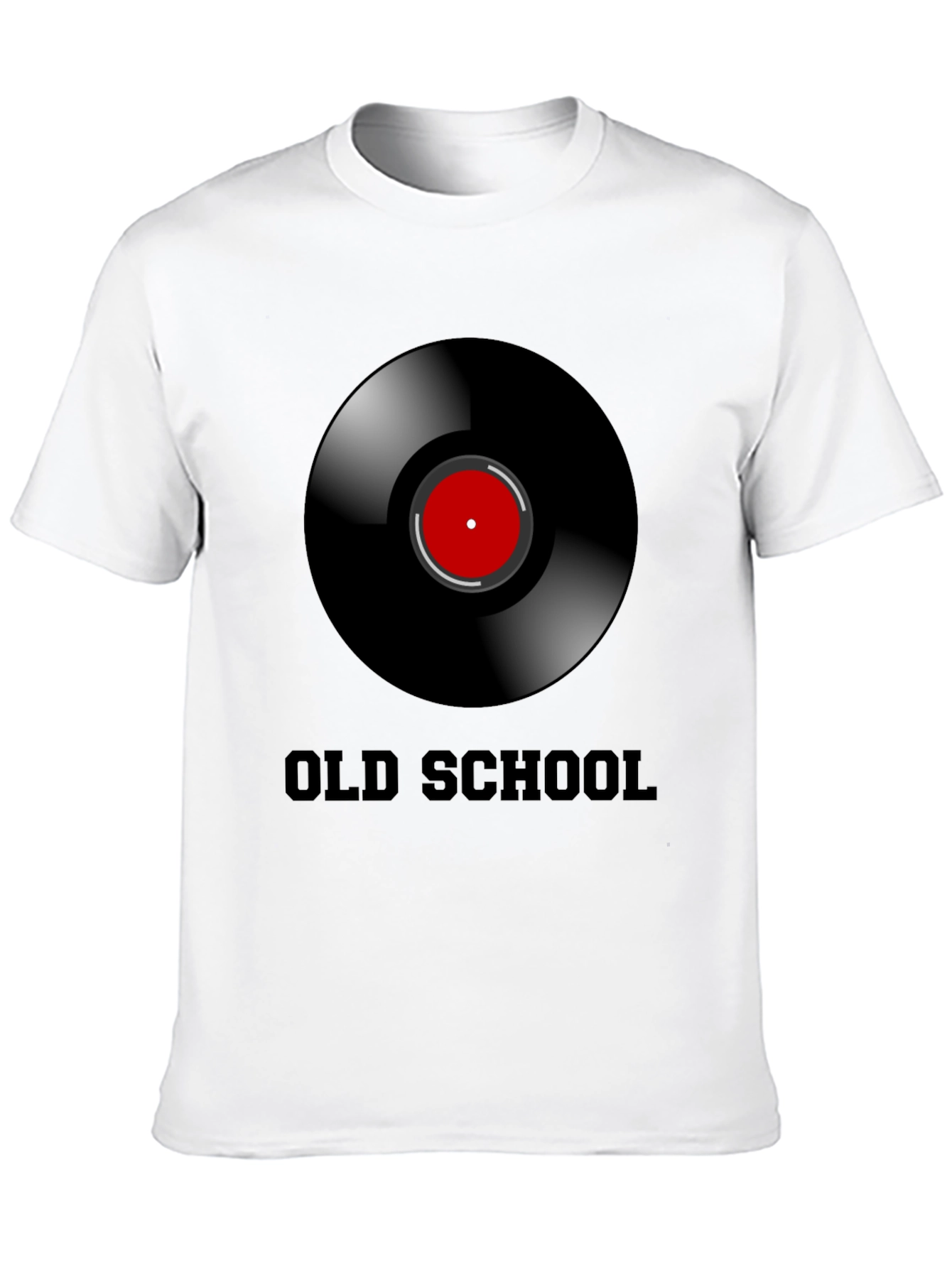 Old School Vinyl Record Graphic T-Shirt