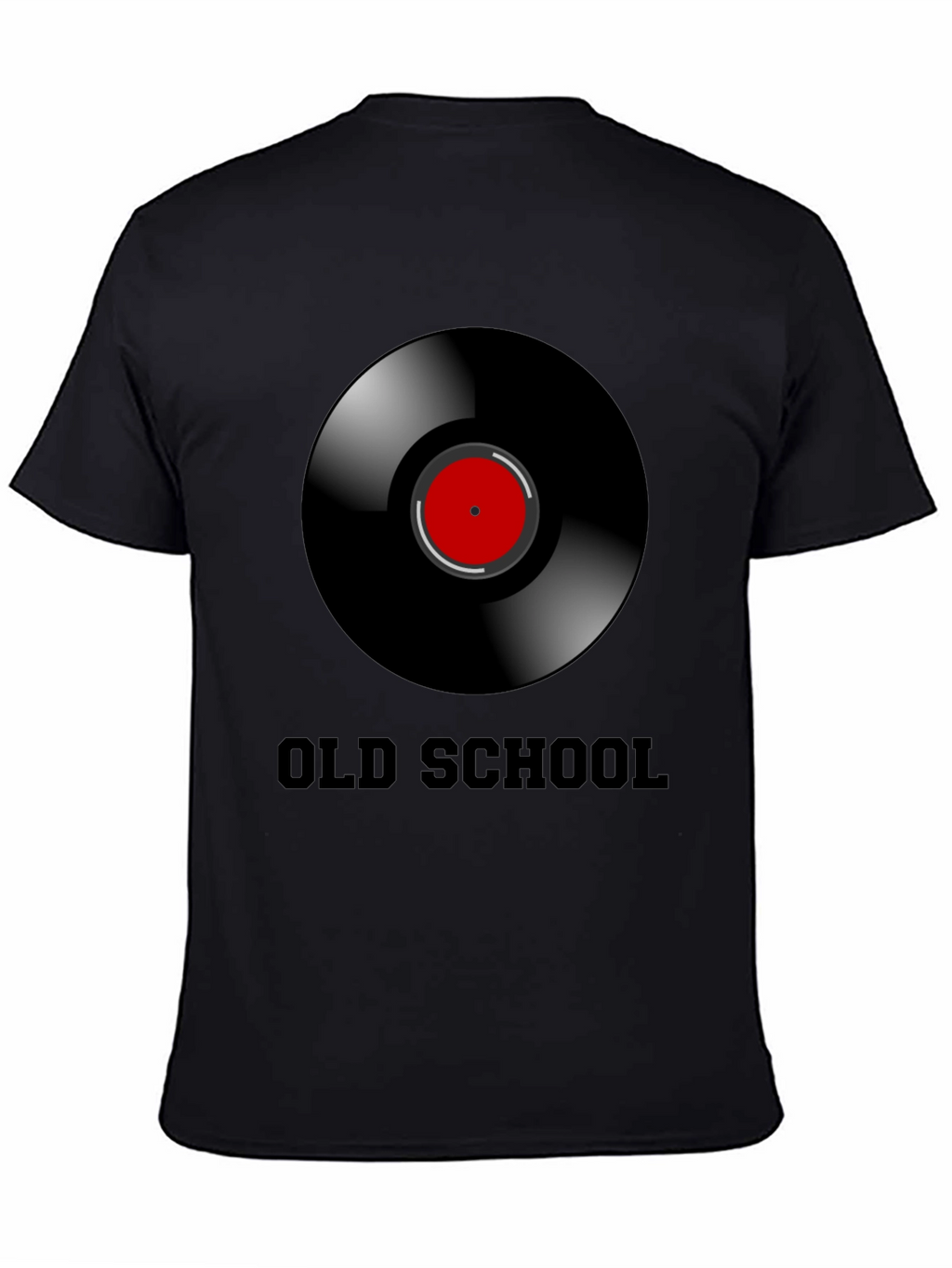 Old School Vinyl Record Graphic T-Shirt