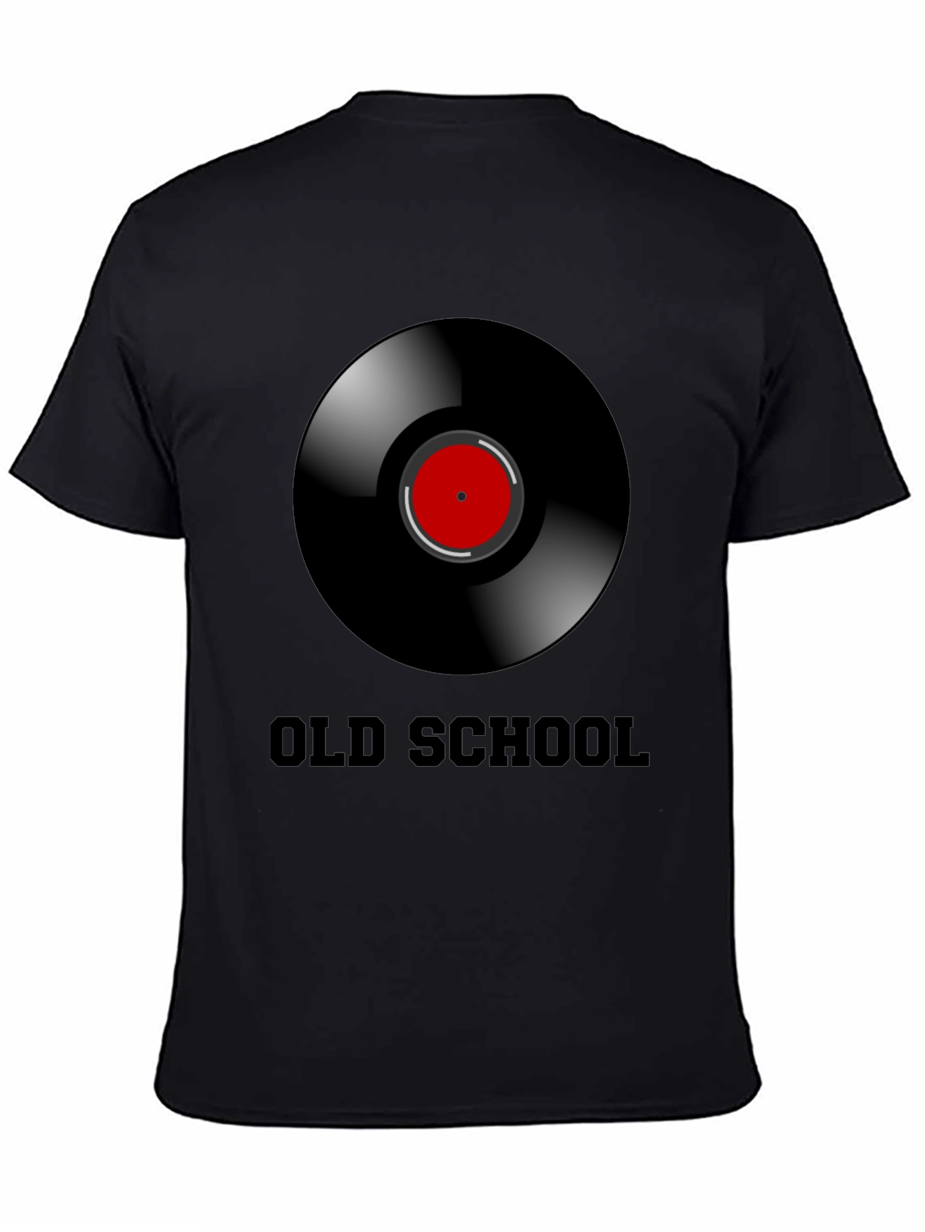 Old School Vinyl Record Graphic T-Shirt