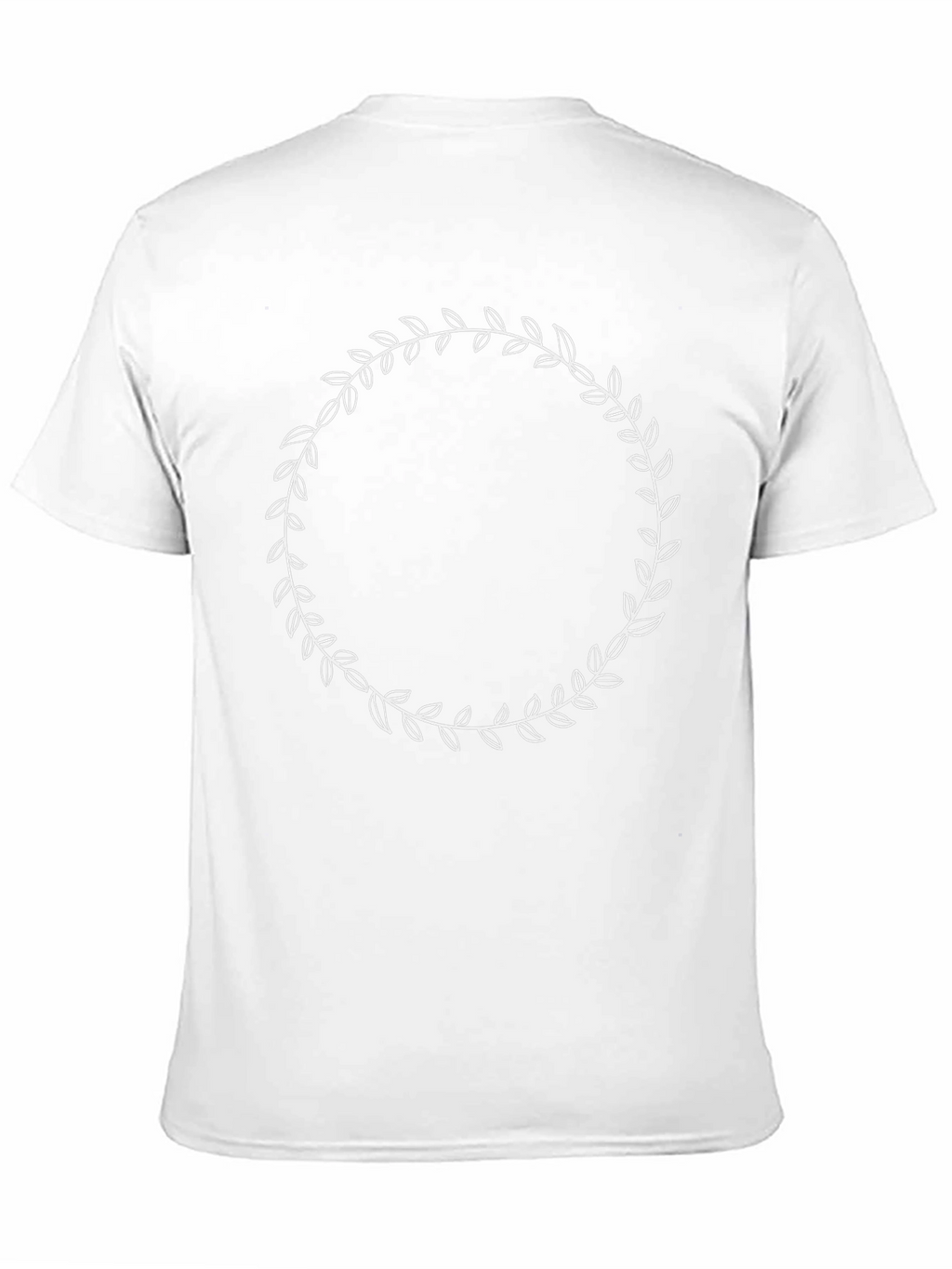 Leaf Wreath Graphic T-Shirt