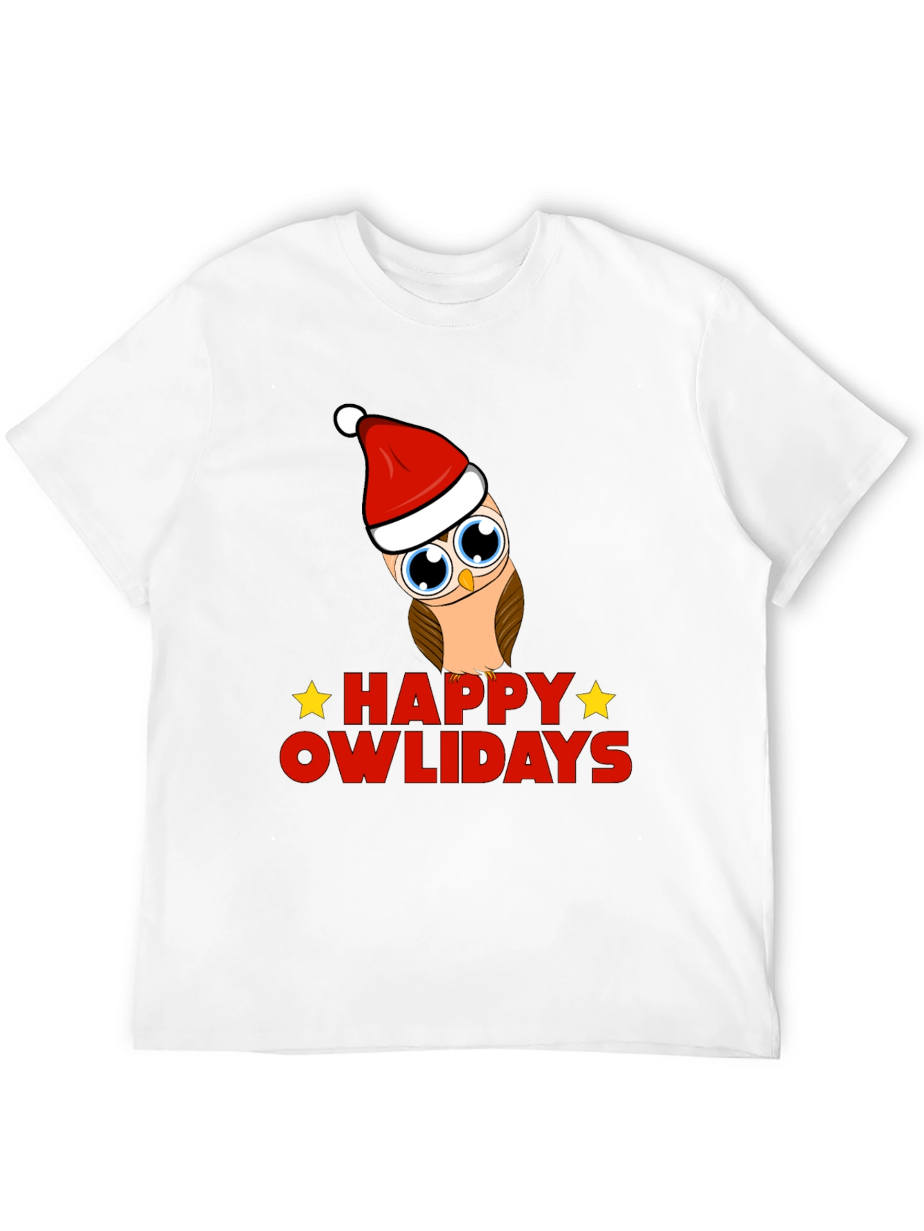 Happy Owlidays Holiday Graphic T-Shirt