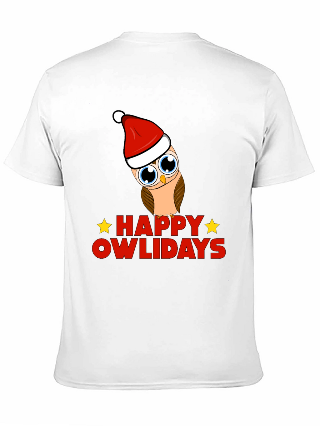 Happy Owlidays Holiday Graphic T-Shirt