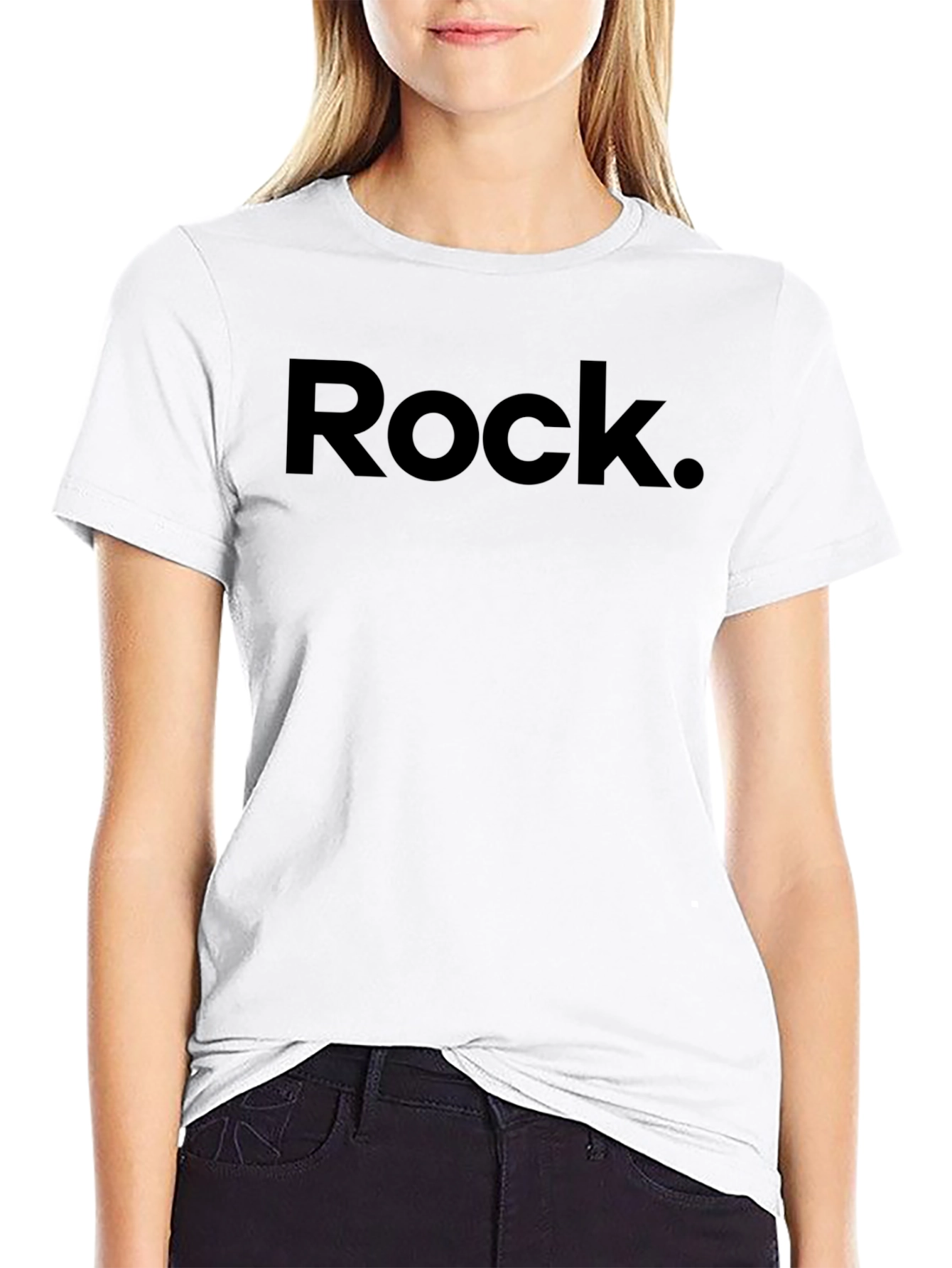 Rock Graphic Tee - Classic Black