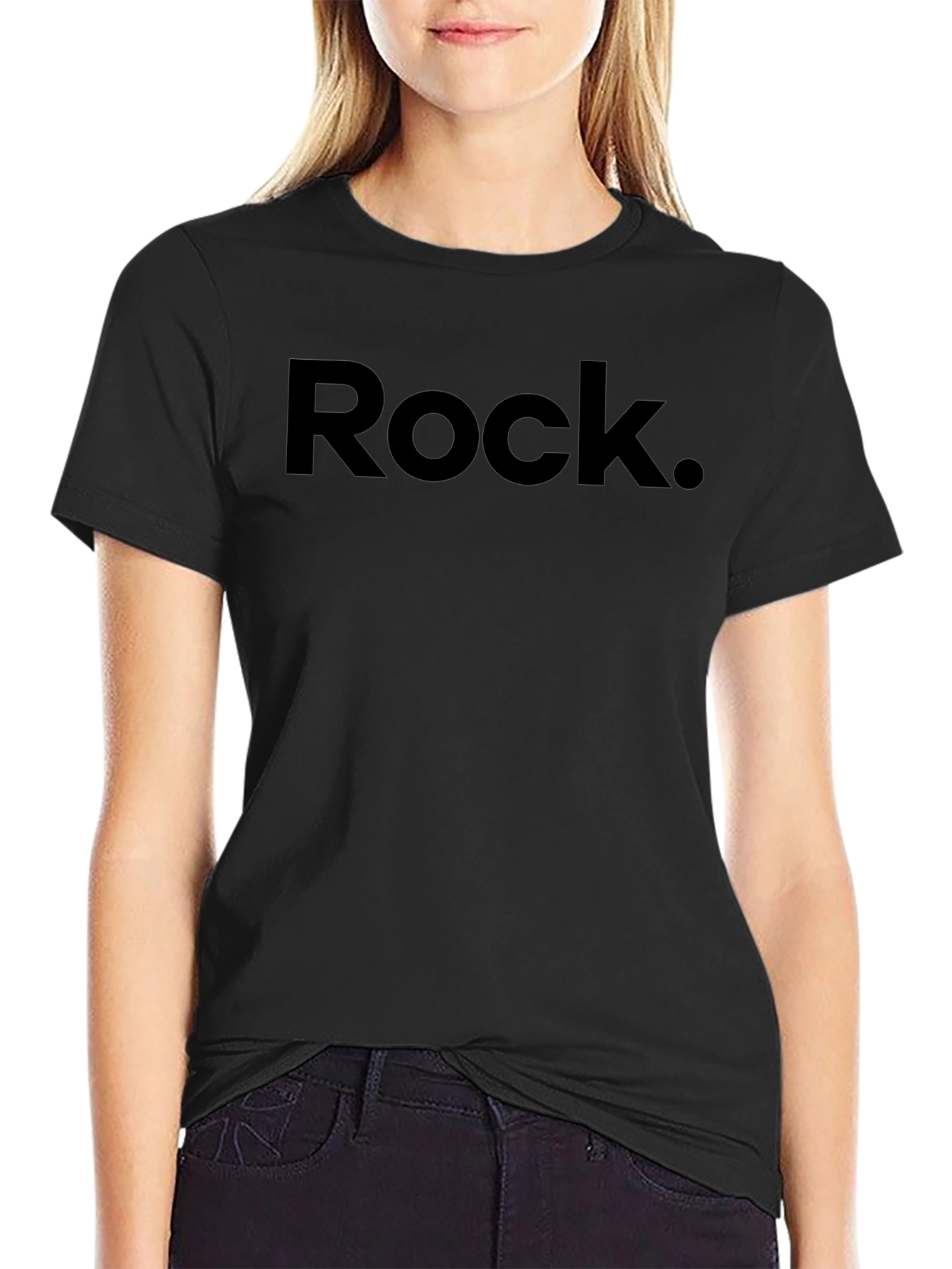 Rock Graphic Tee - Classic Black