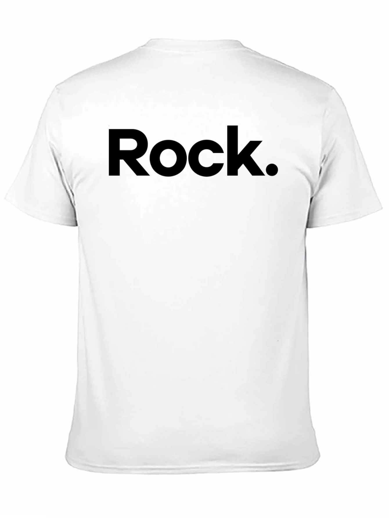 Rock Graphic Tee - Classic Black