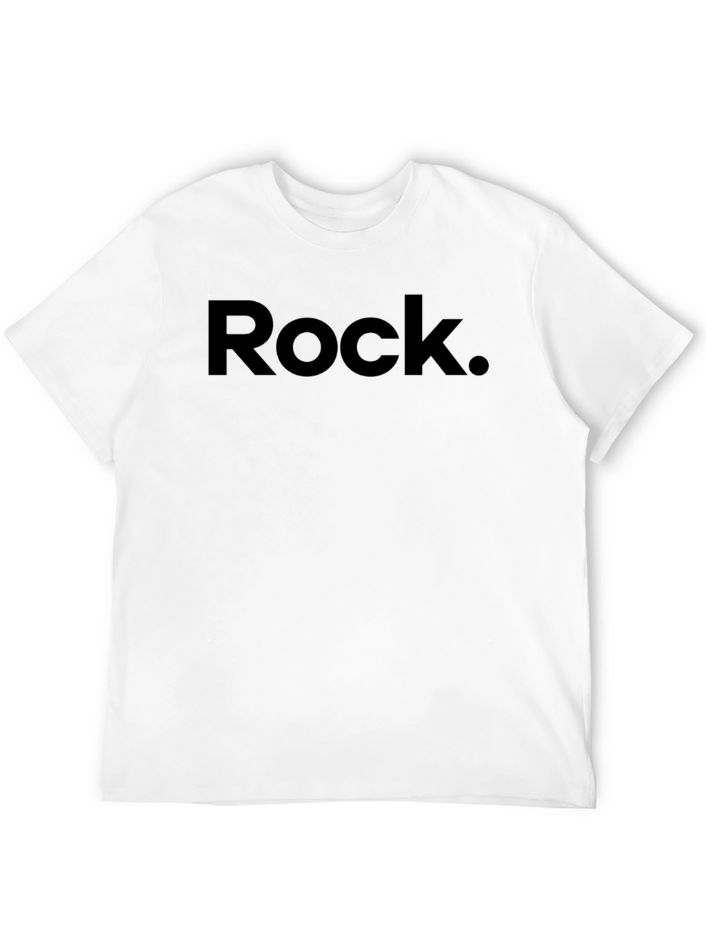 Rock Graphic Tee - Classic Black