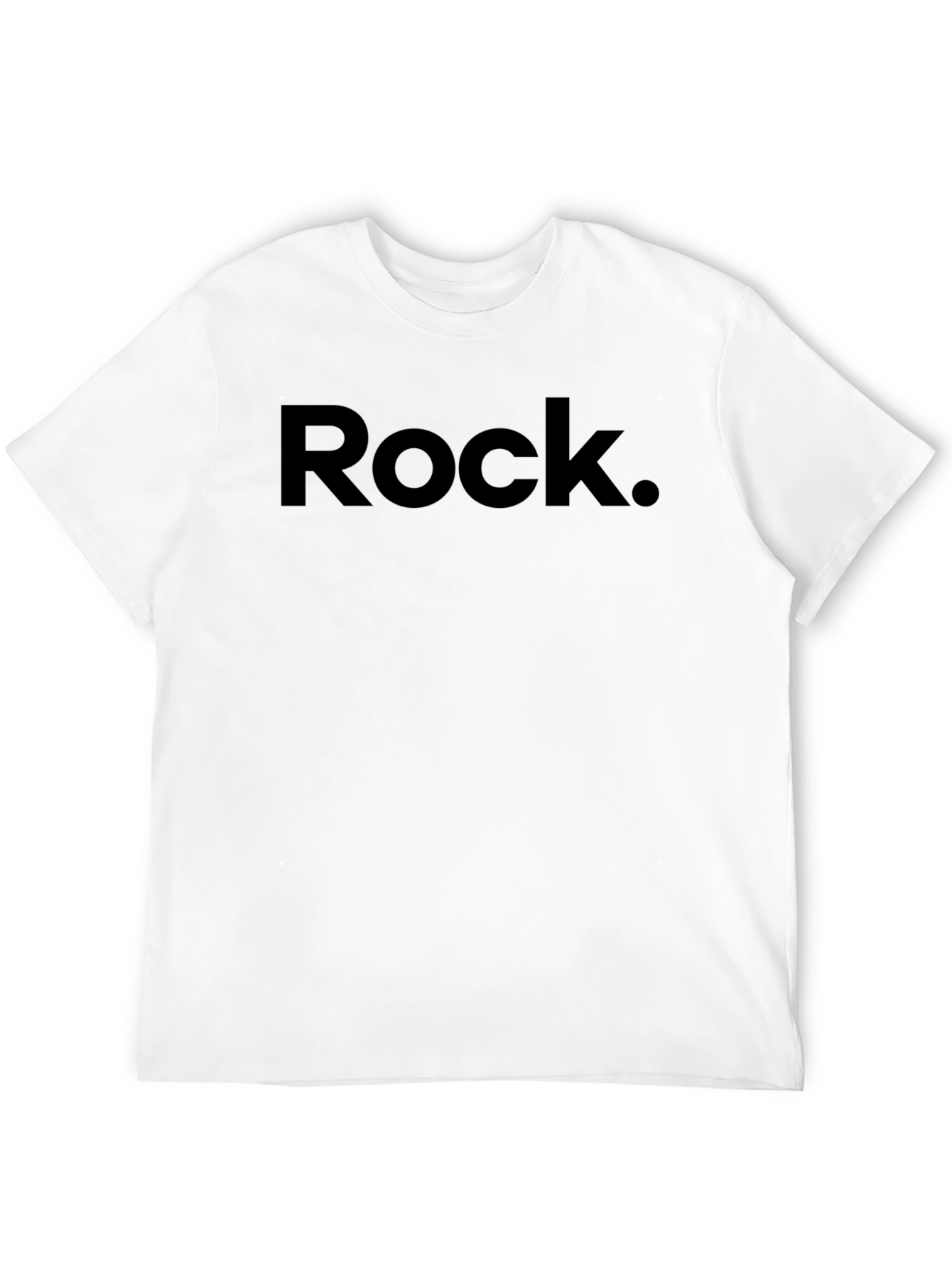 Rock Graphic Tee - Classic Black