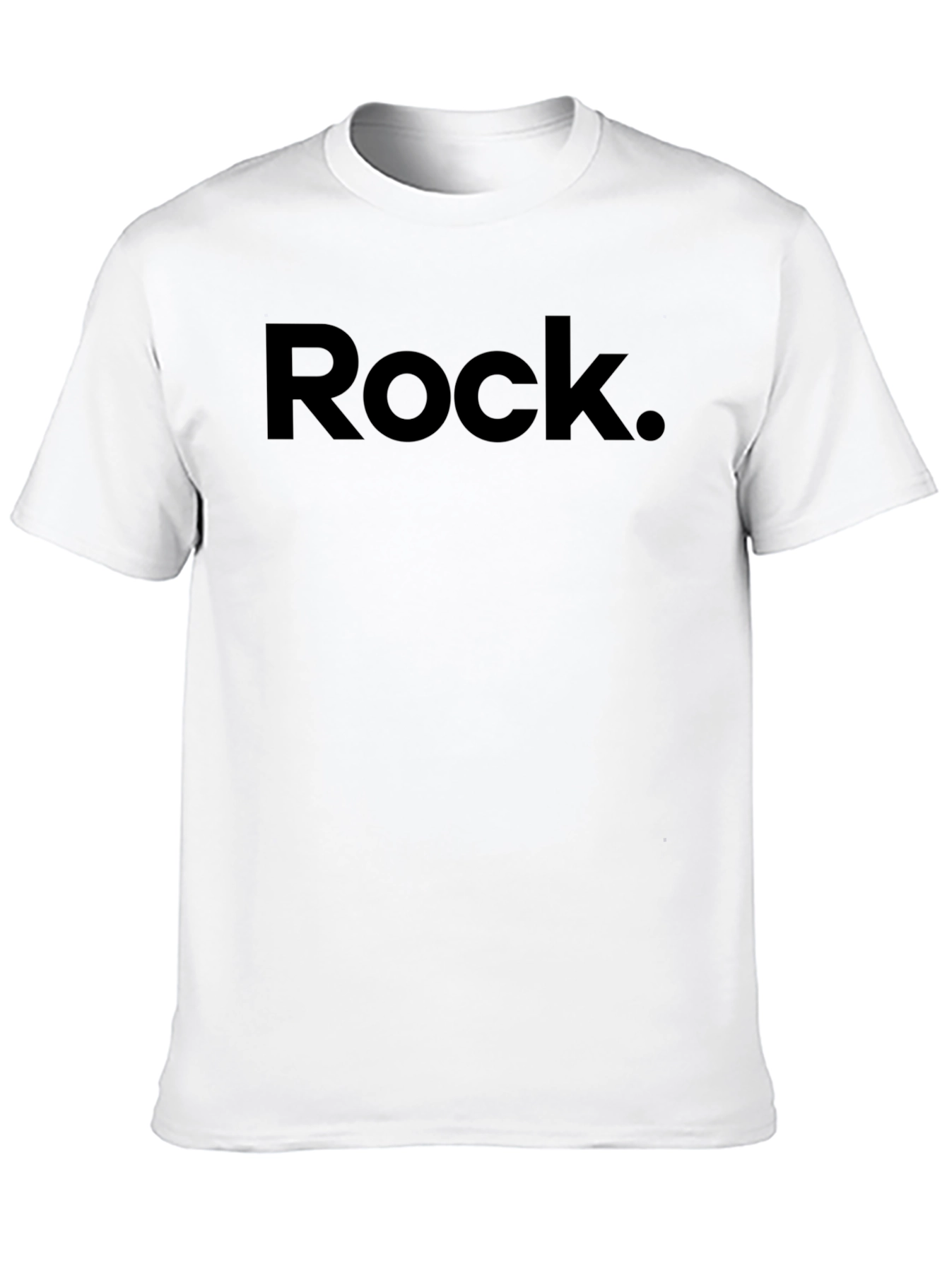 Rock Graphic Tee - Classic Black