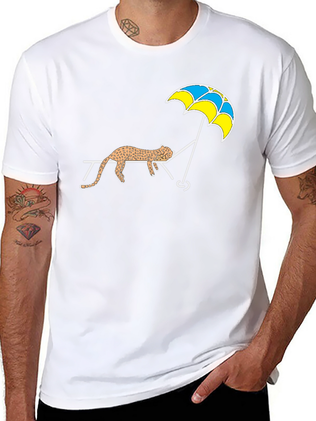 Relaxing Leopard T-Shirt - Comfy and Stylish Tee