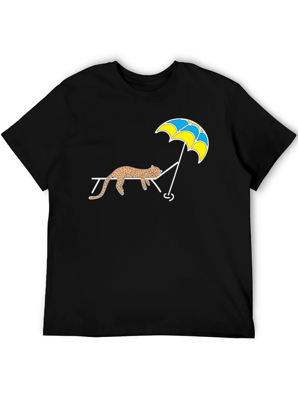 Relaxing Leopard T-Shirt - Comfy and Stylish Tee
