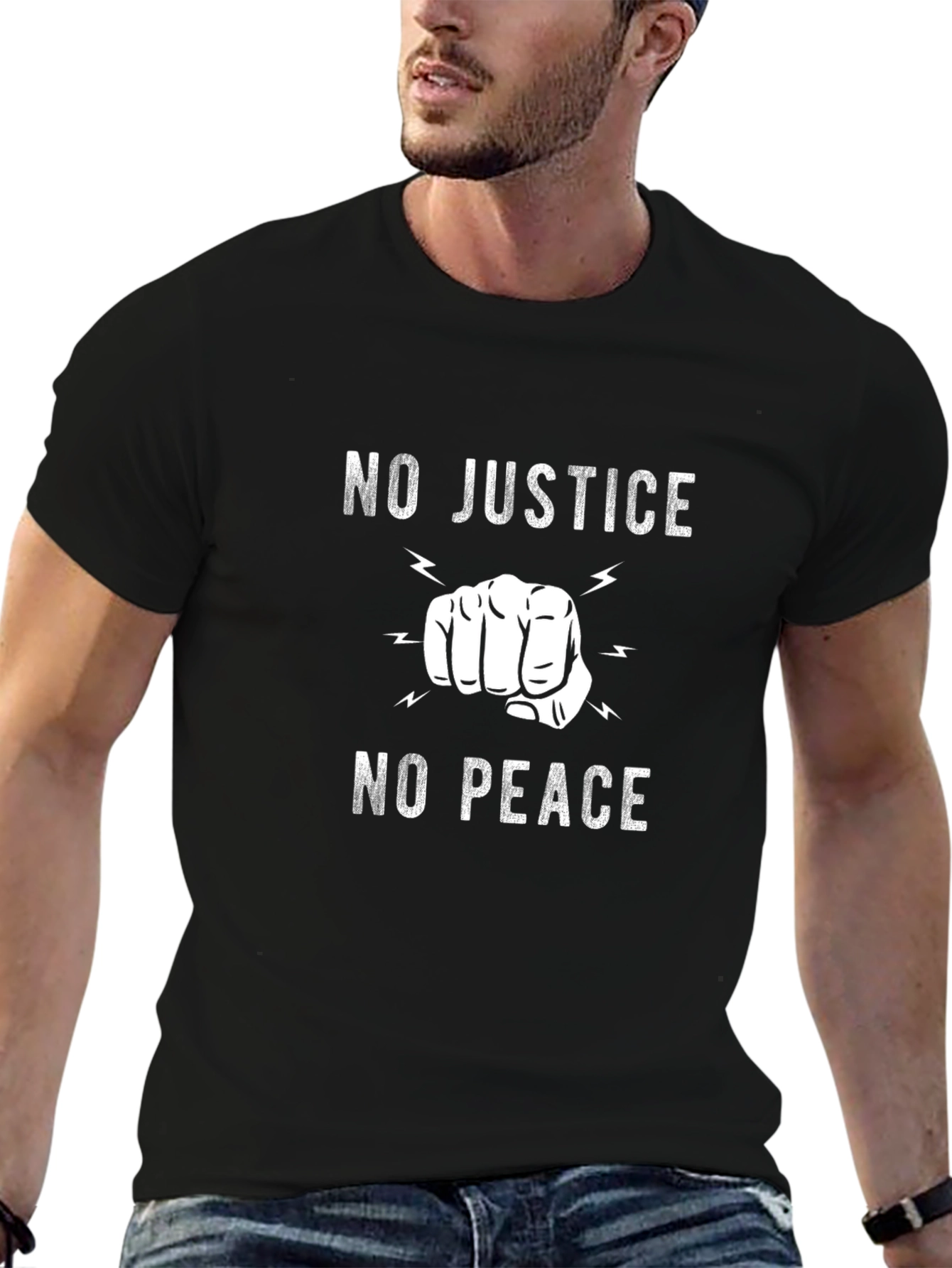 No Justice No Peace Graphic Tee