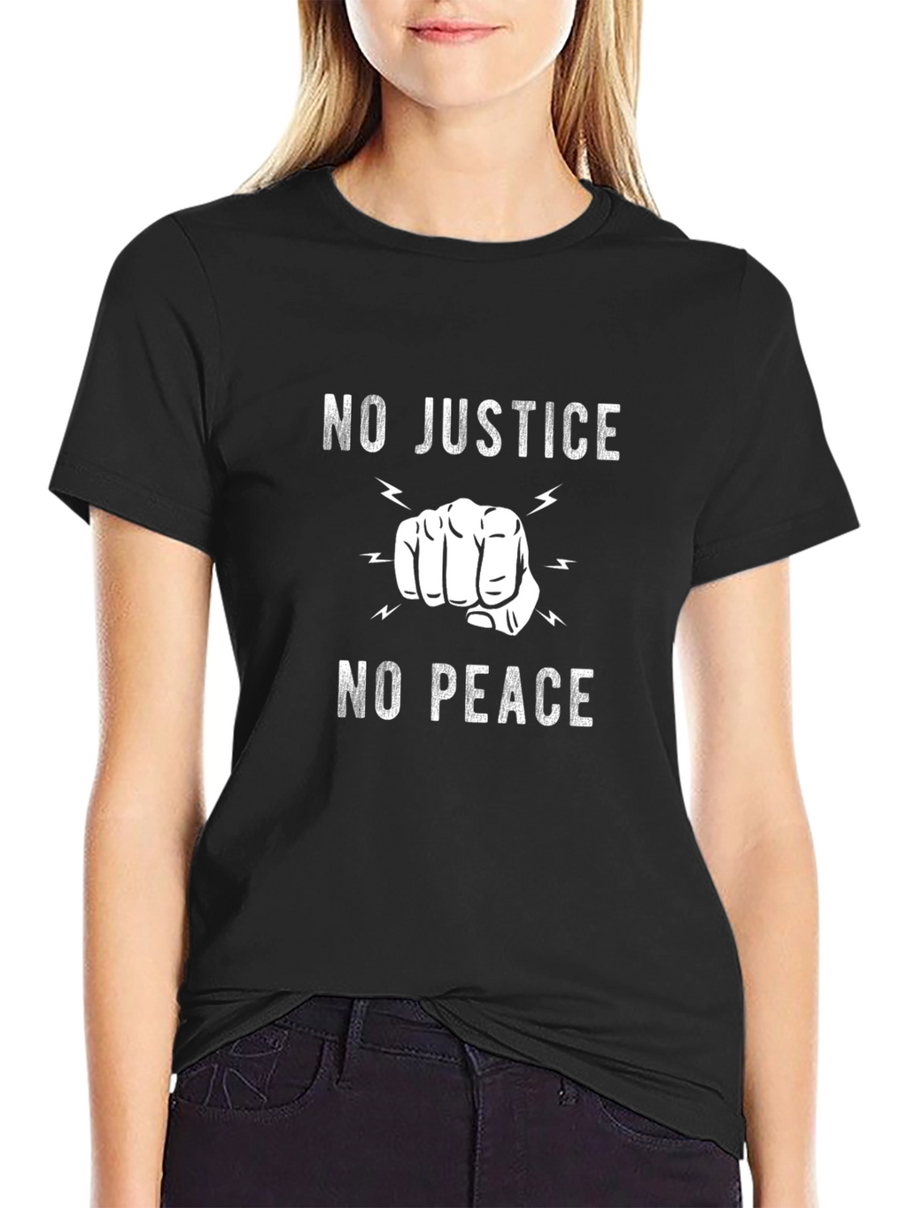 No Justice No Peace Graphic Tee