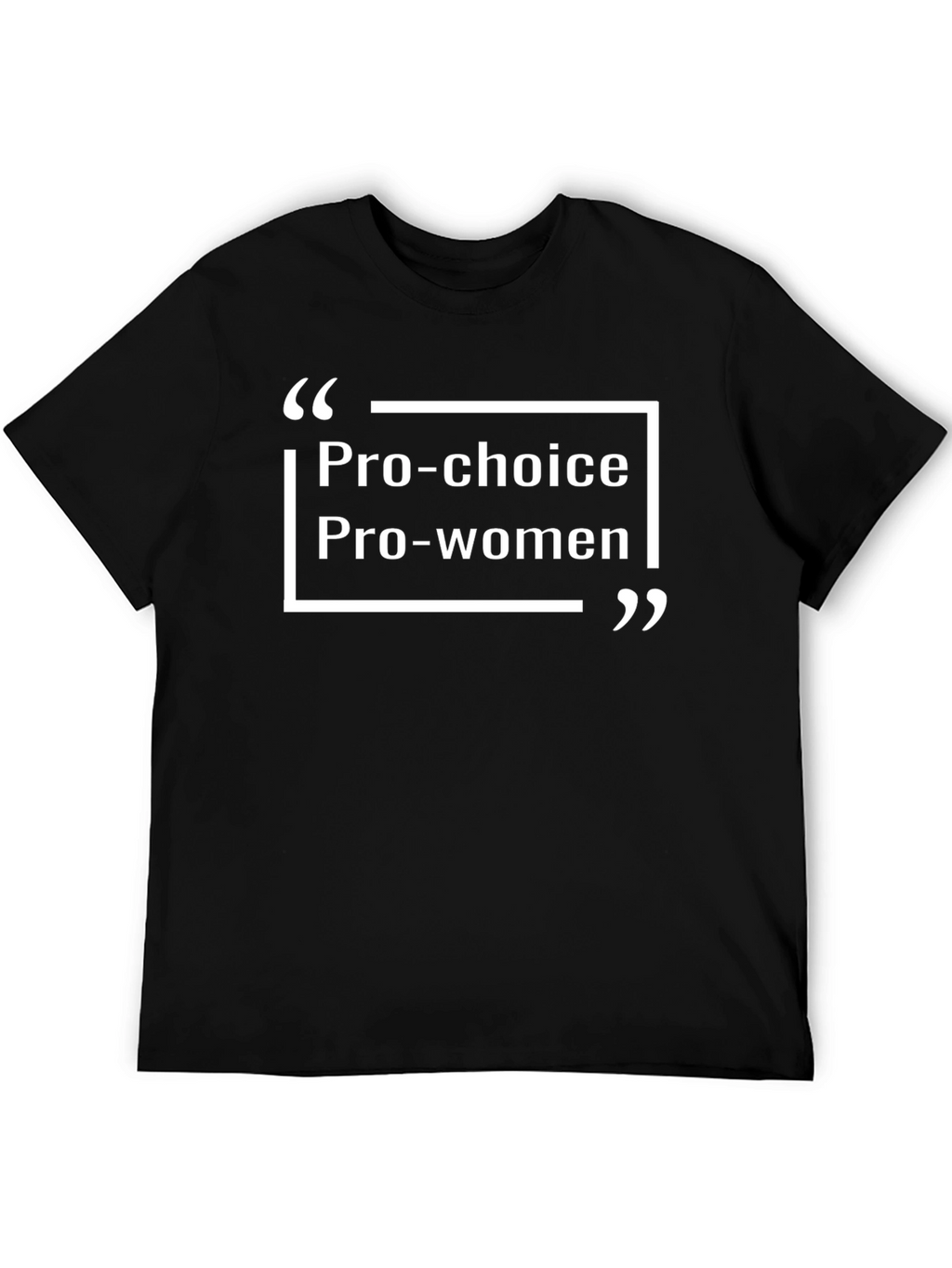Pro-Choice Pro-Women Graphic Tee - Black