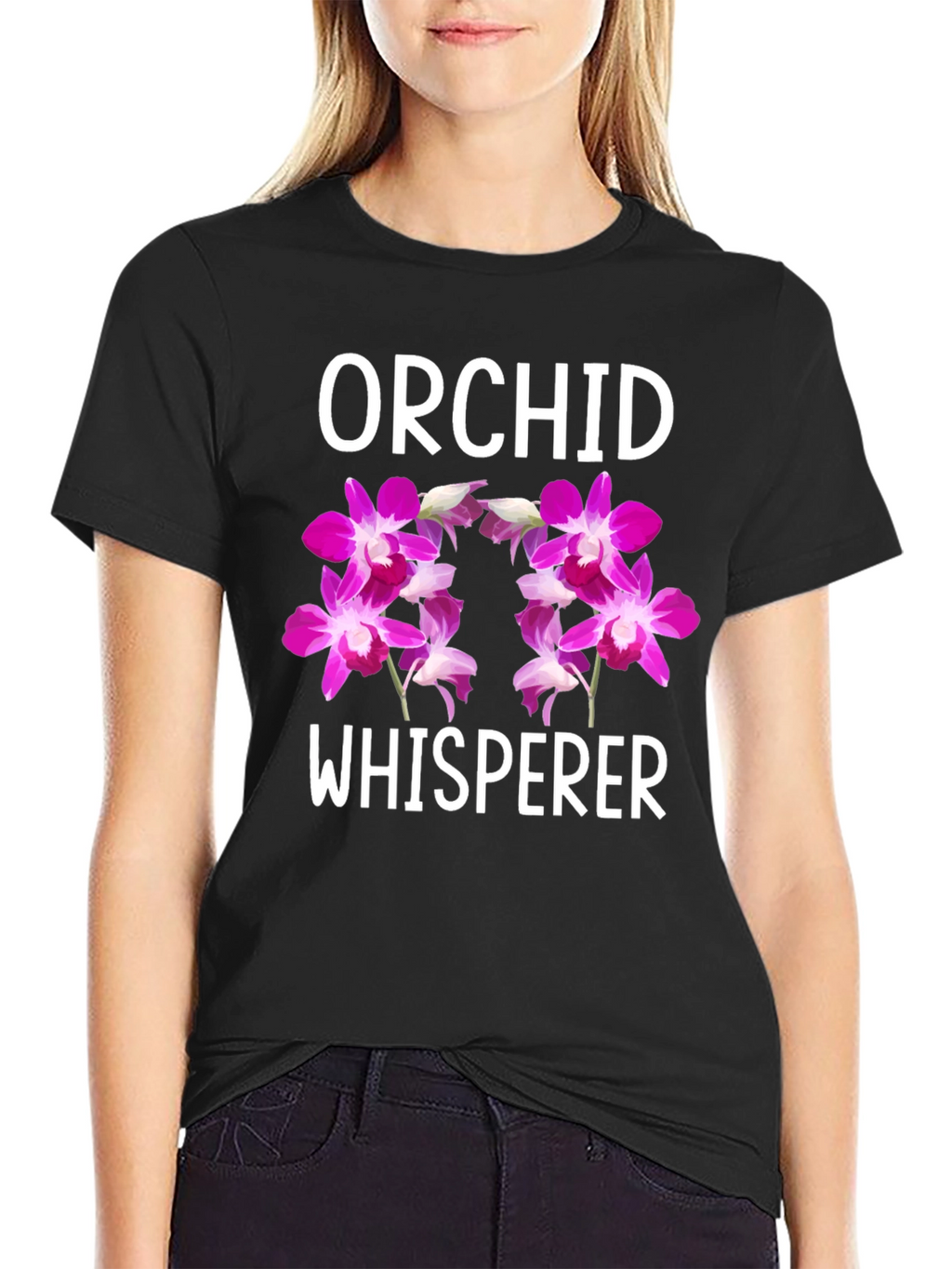 Orchid Whisperer Graphic Tee