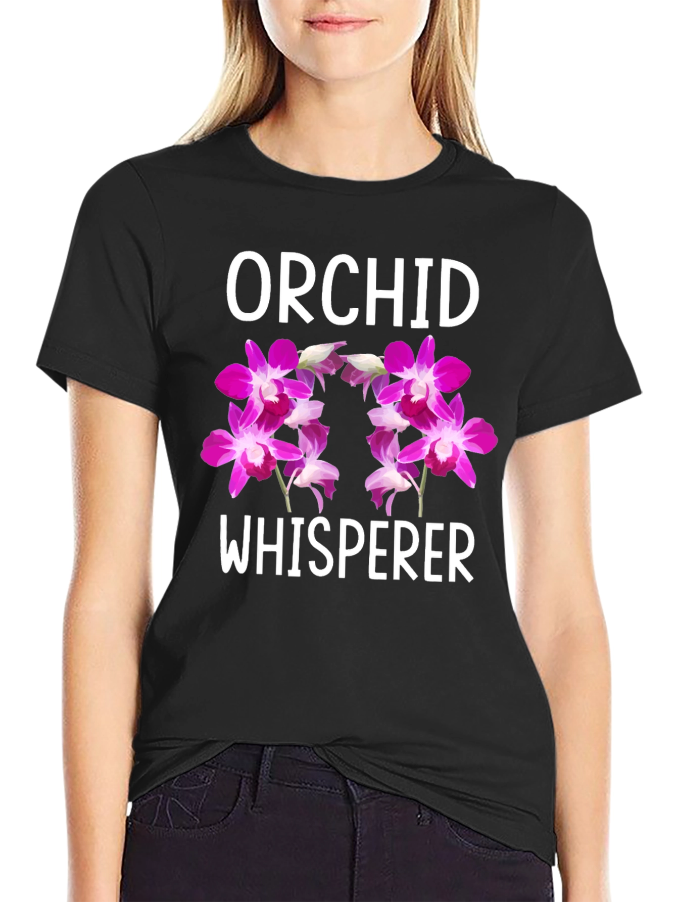 Orchid Whisperer Graphic Tee