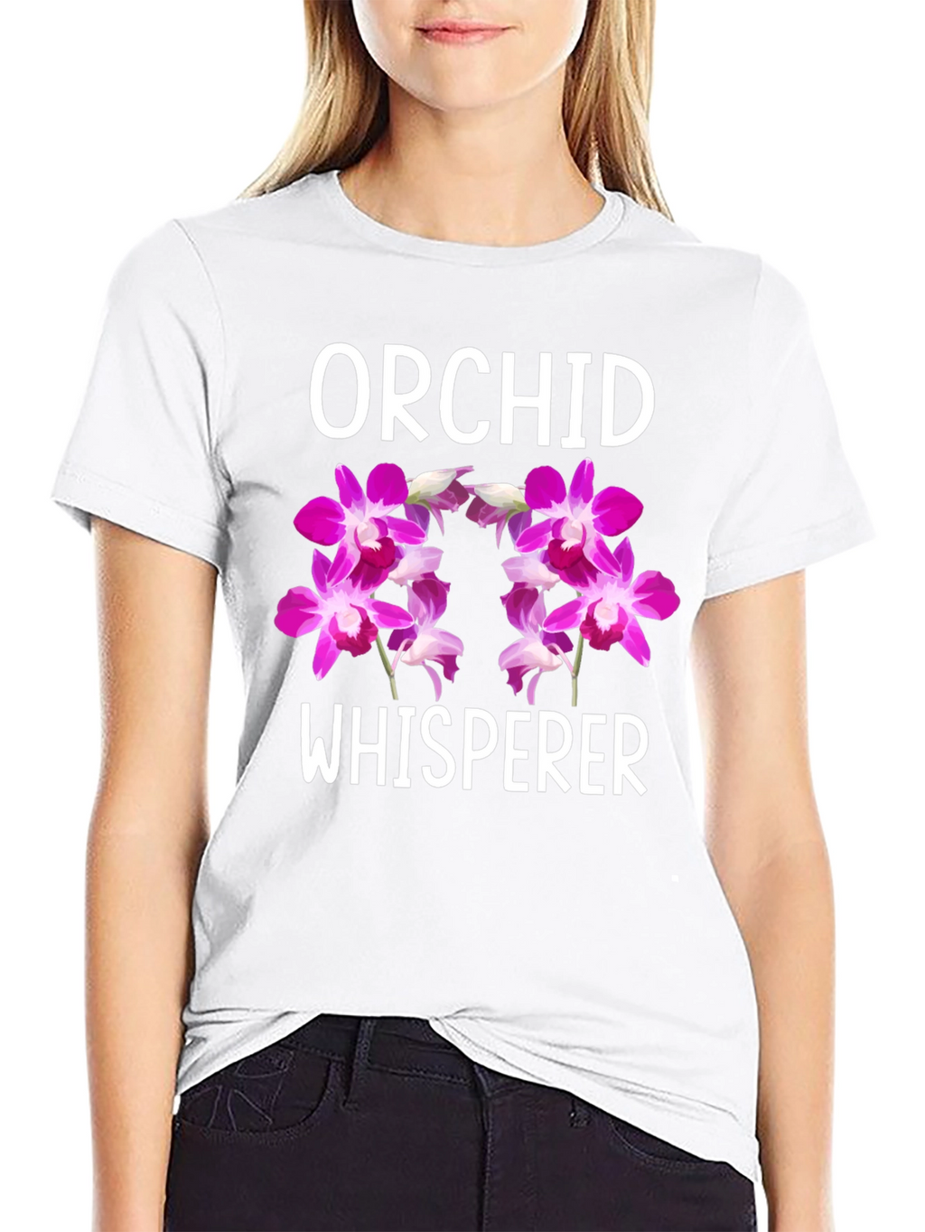 Orchid Whisperer Graphic Tee