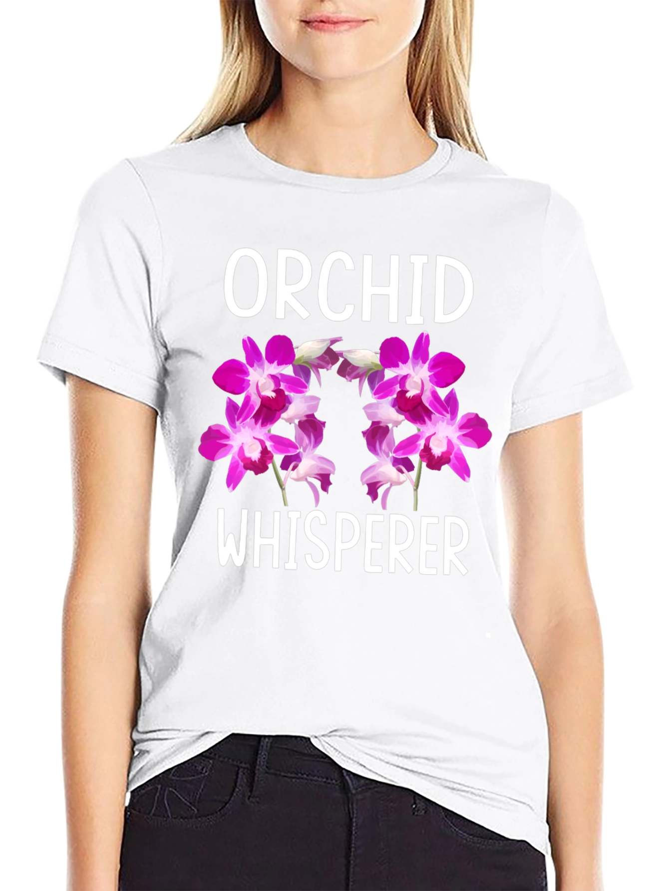 Orchid Whisperer Graphic Tee