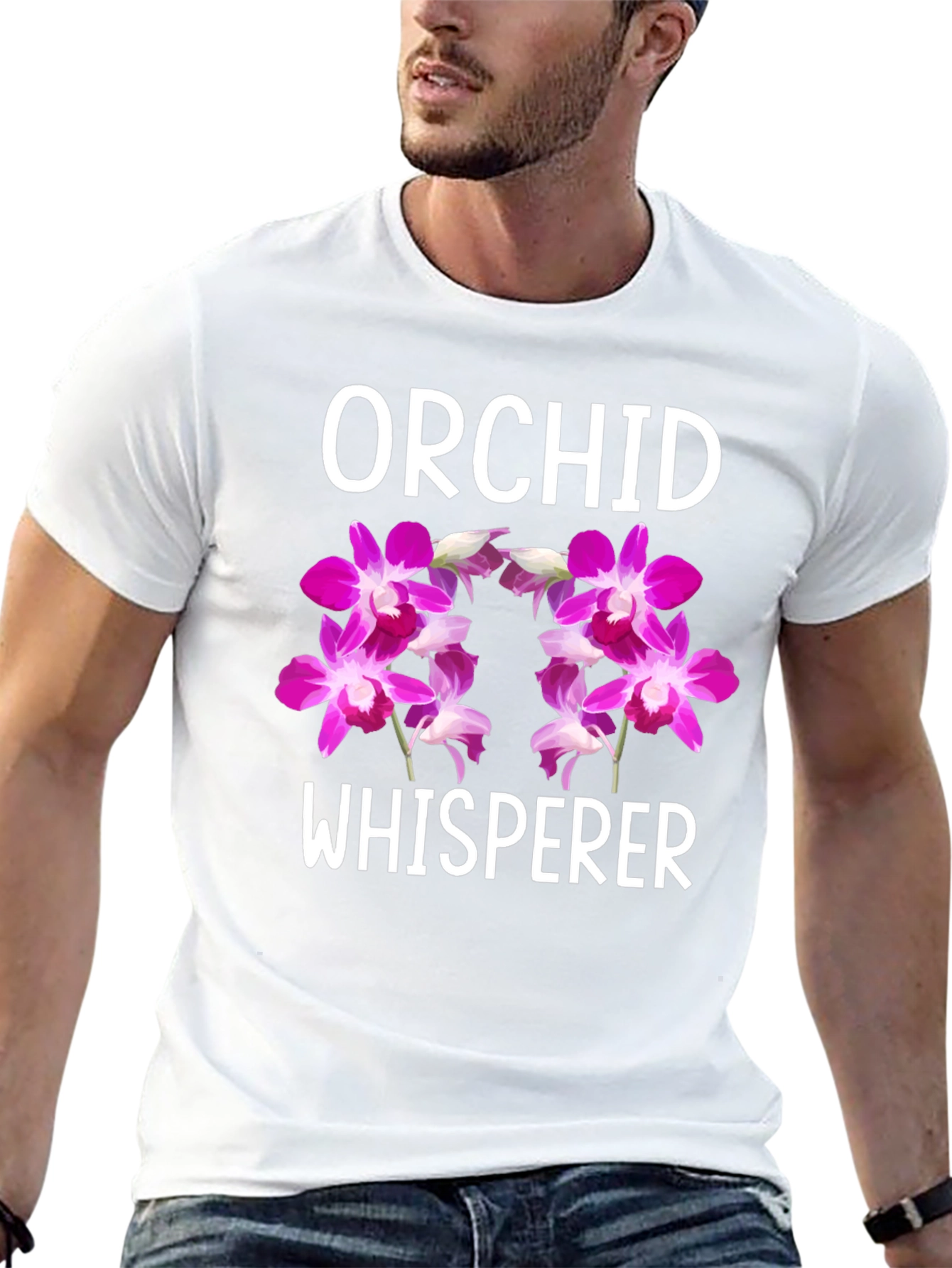 Orchid Whisperer Graphic Tee