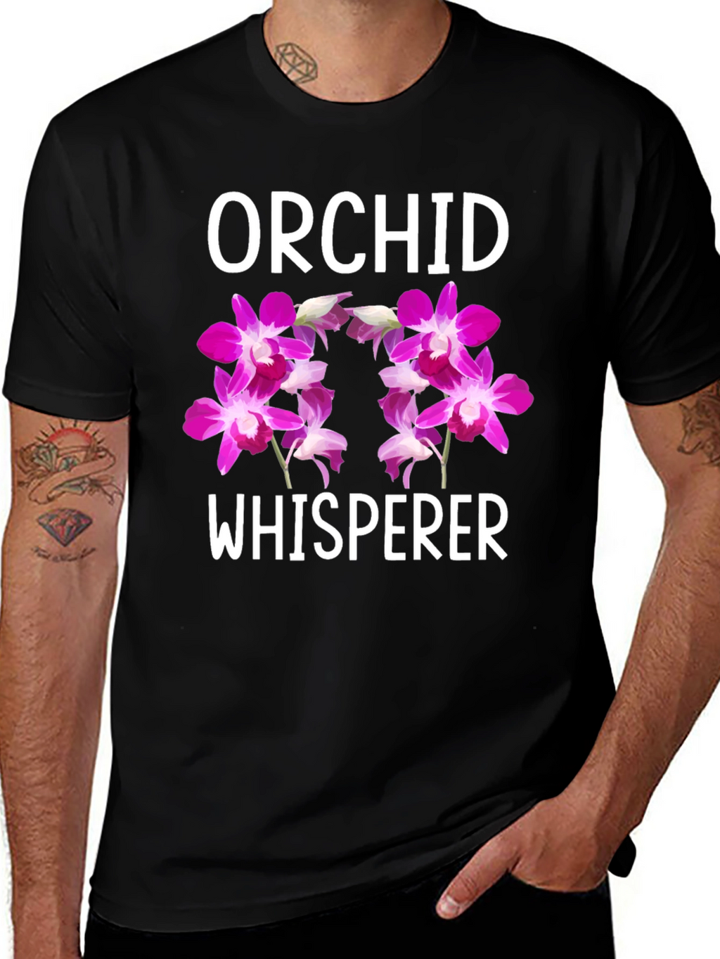 Orchid Whisperer Graphic Tee