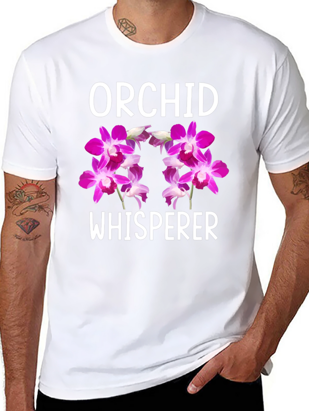 Orchid Whisperer Graphic Tee