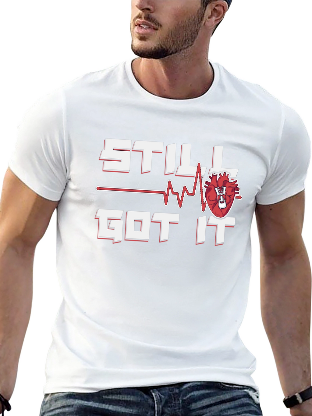 Still Got It Heartbeat Graphic T-Shirt