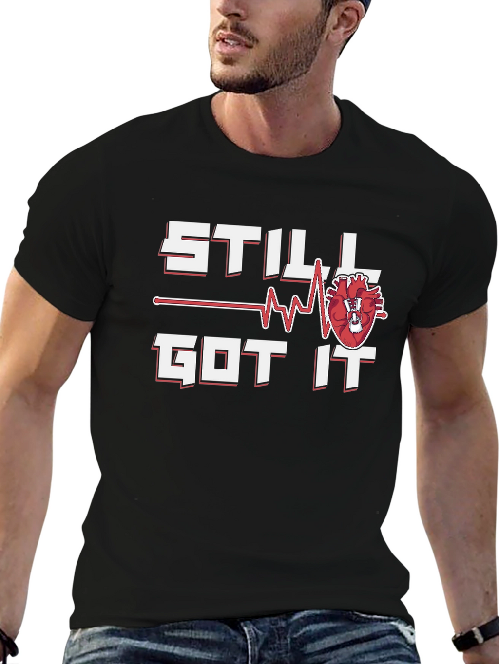 Still Got It Heartbeat Graphic T-Shirt