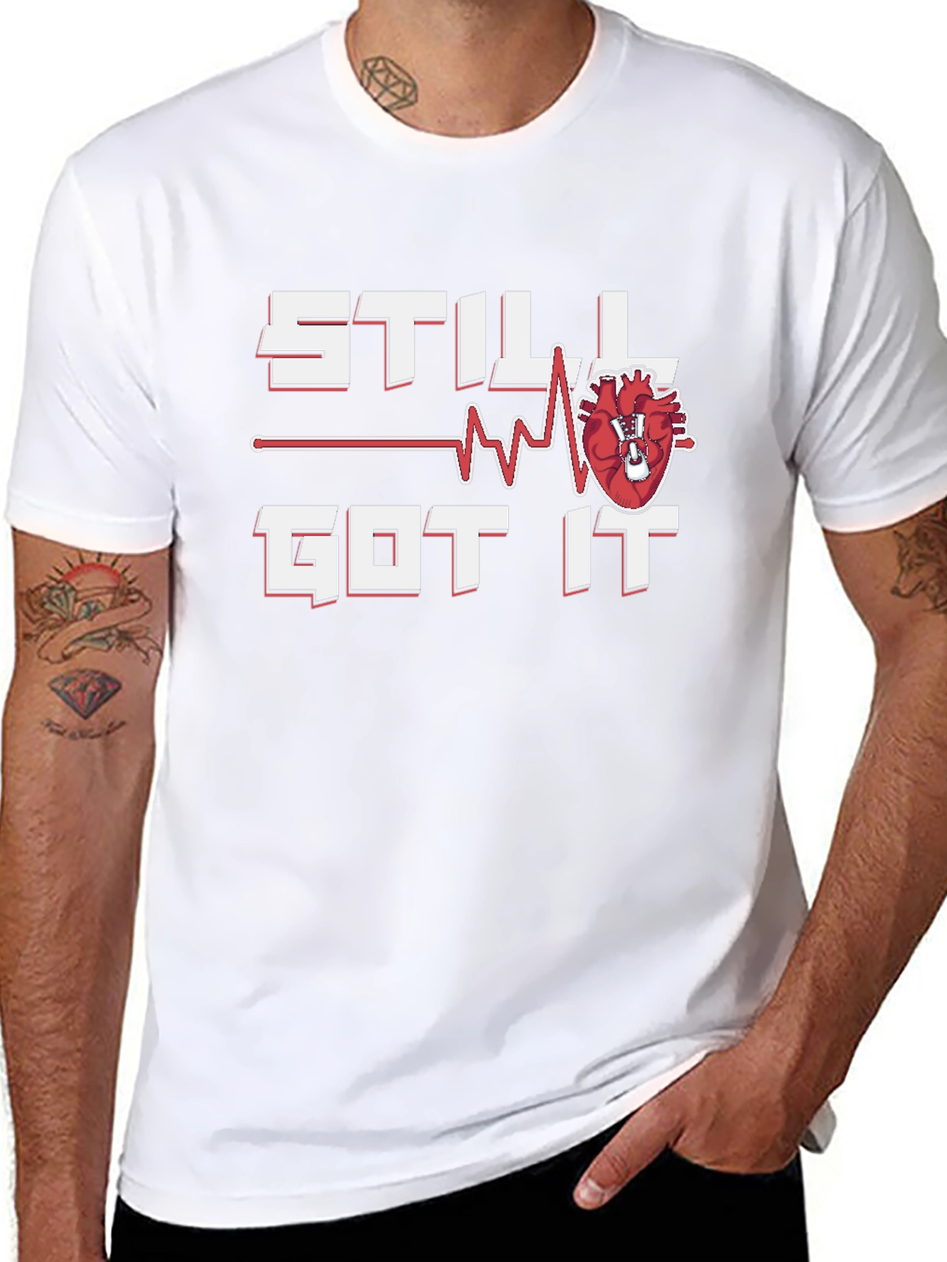 Still Got It Heartbeat Graphic T-Shirt