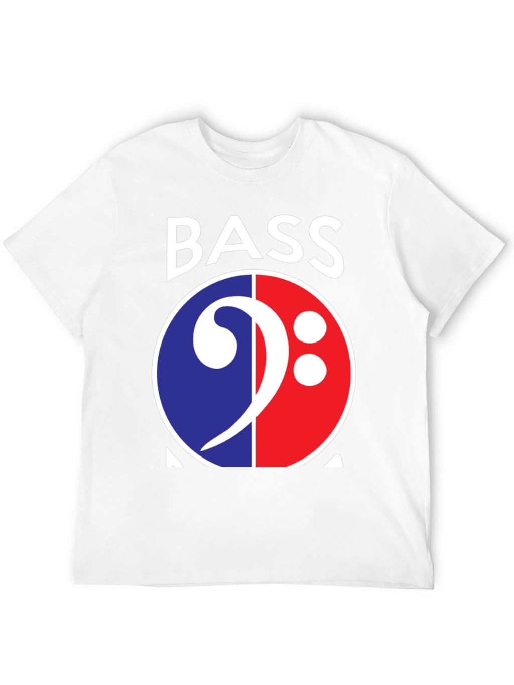 Bass Clef Graphic Tee - Musician Style T-Shirt