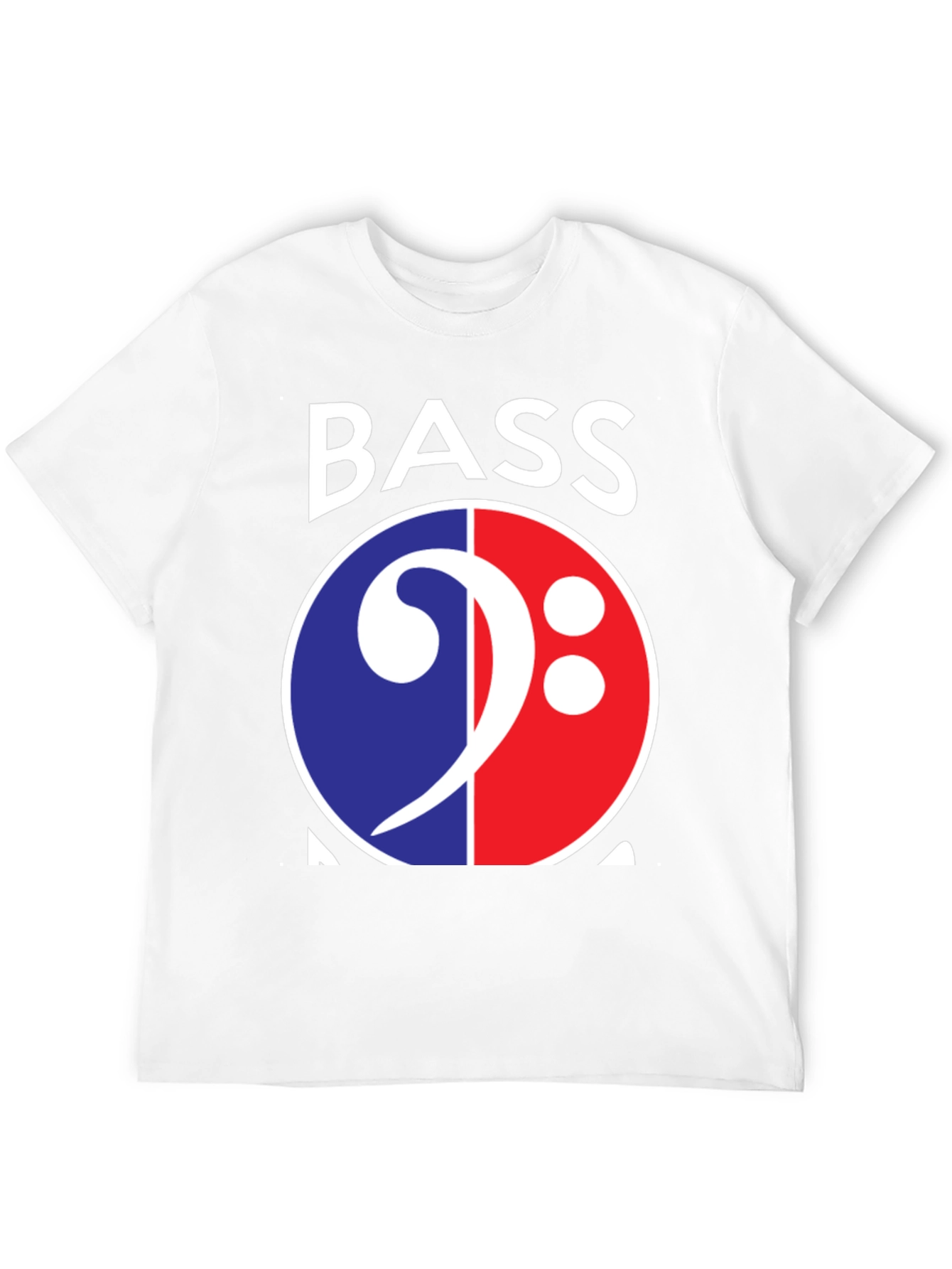 Bass Clef Graphic Tee - Musician Style T-Shirt