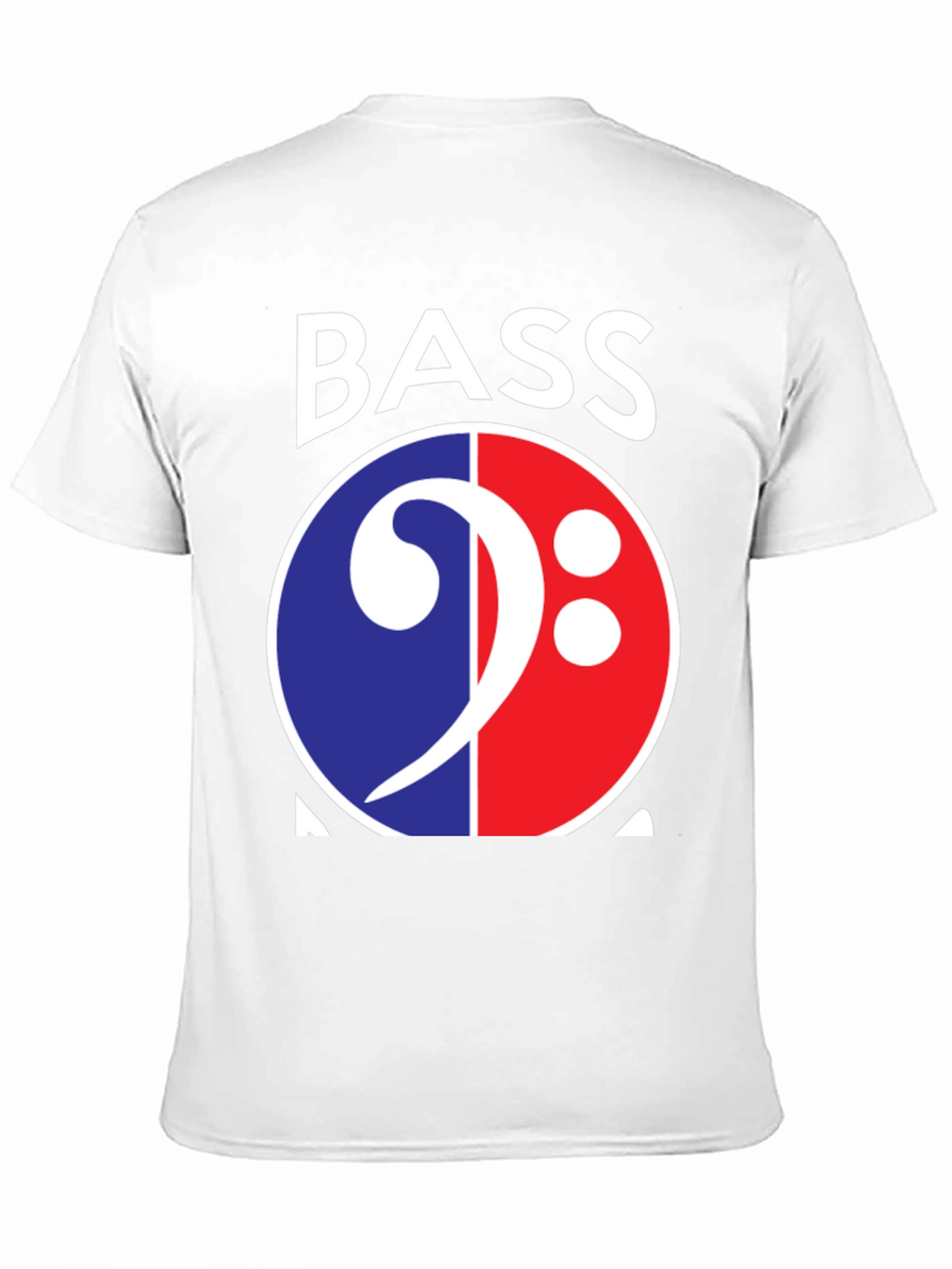 Bass Clef Graphic Tee - Musician Style T-Shirt