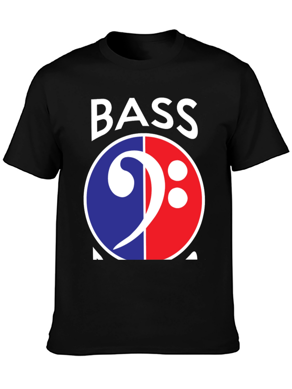 Bass Clef Graphic Tee - Musician Style T-Shirt
