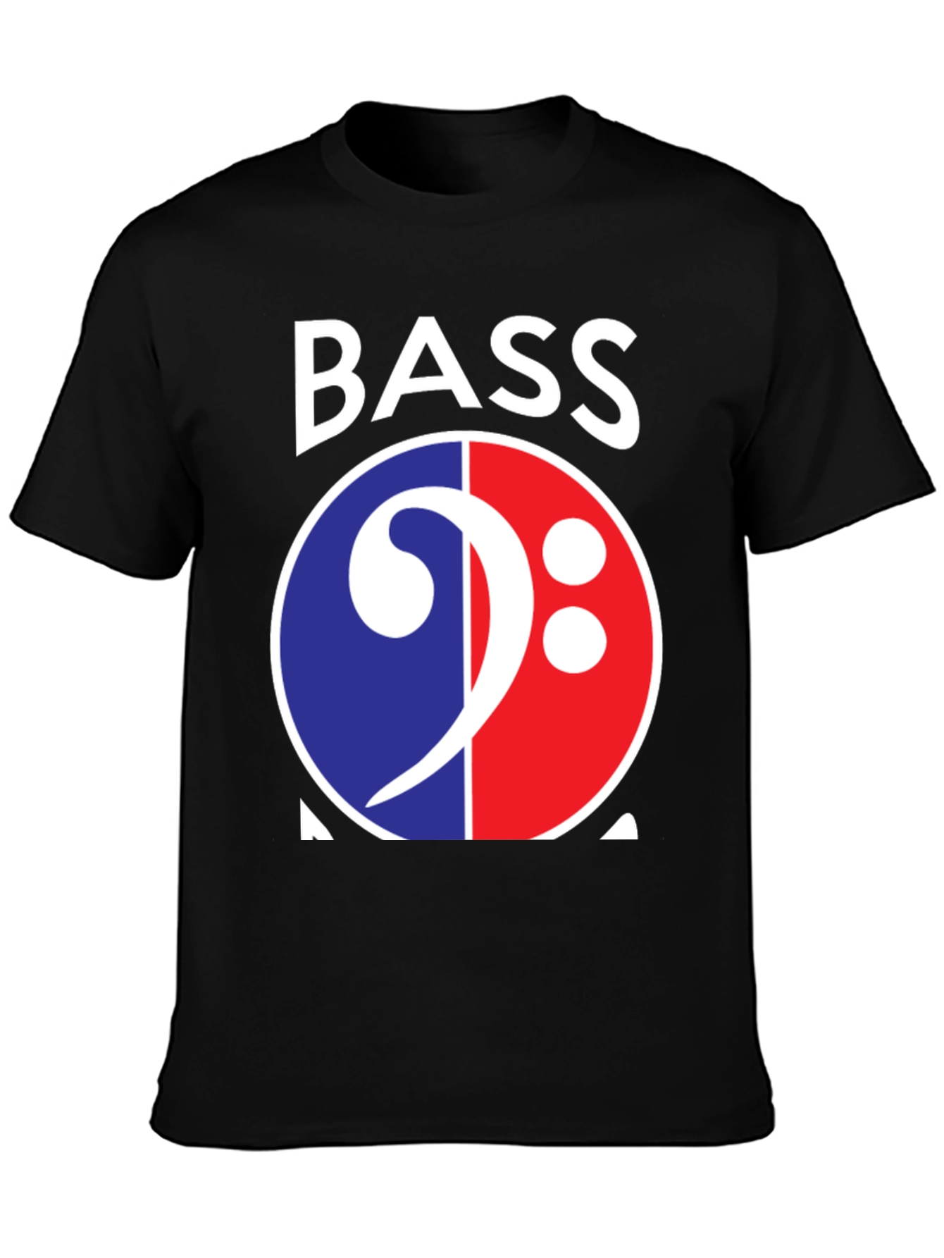 Bass Clef Graphic Tee - Musician Style T-Shirt